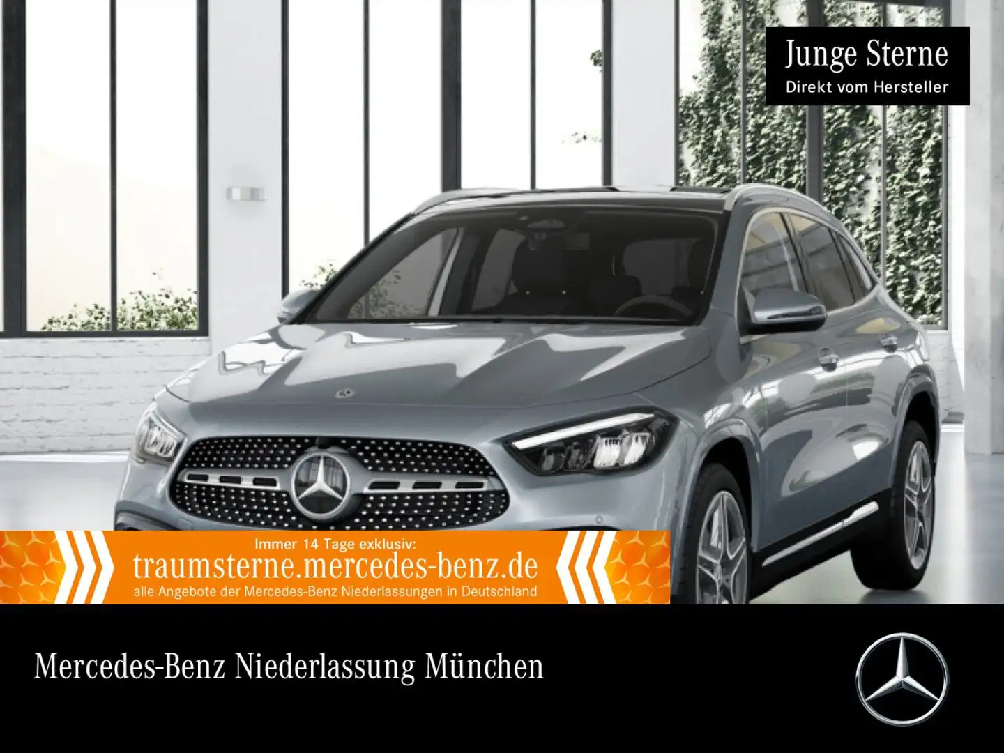 Mercedes-Benz GLA 250 4M AMG+PANO+LED+KAMERA+TOTW+KEYLESS+8G Silber - 1