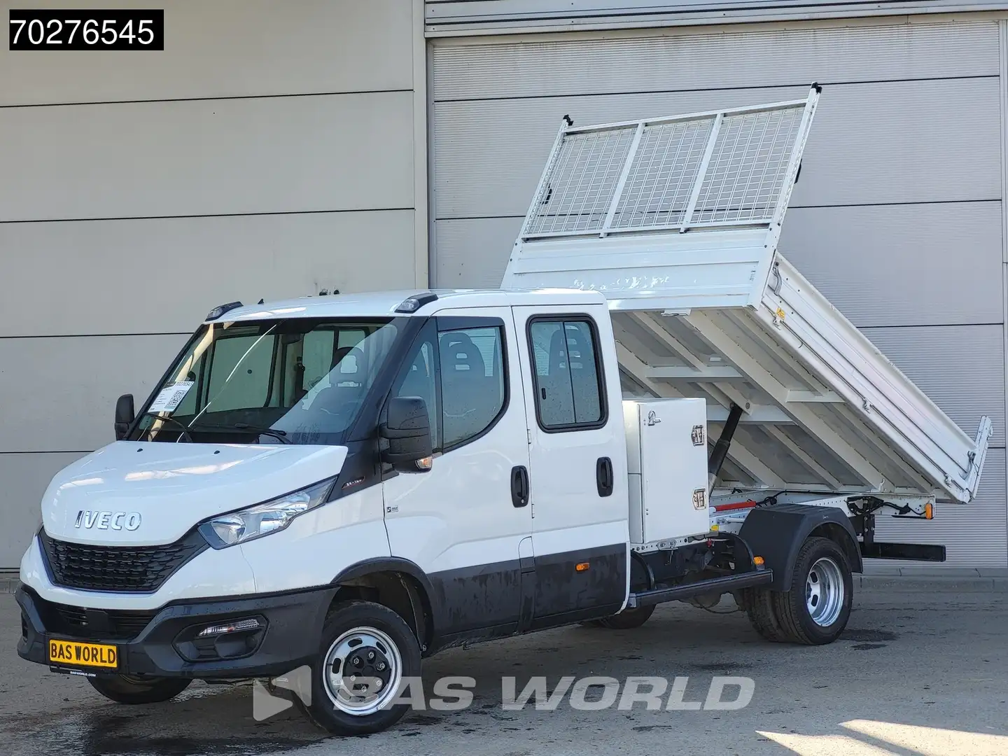 Iveco Daily 35C16 3.0L Dubbel Cabine Kipper met Kist 3,5t trek Alb - 1