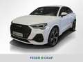 Audi Q3 Sportback 40 TFSI qu. 2x S line AHK Navi RüKa Blanc - thumbnail 1