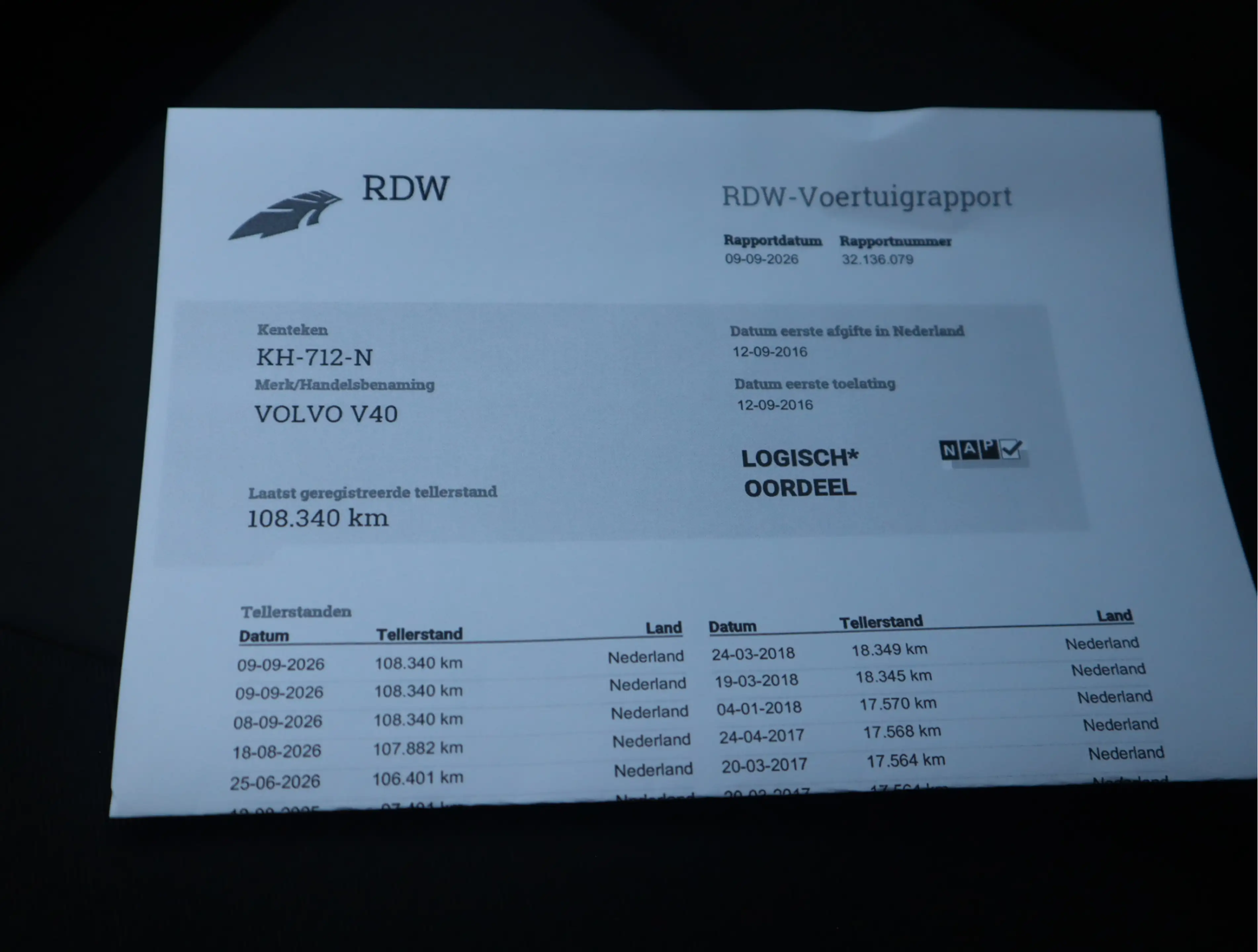Volvo V40 2.0 T3 Momentum Navi / Stoelverw  / Standkachel / — photo 34