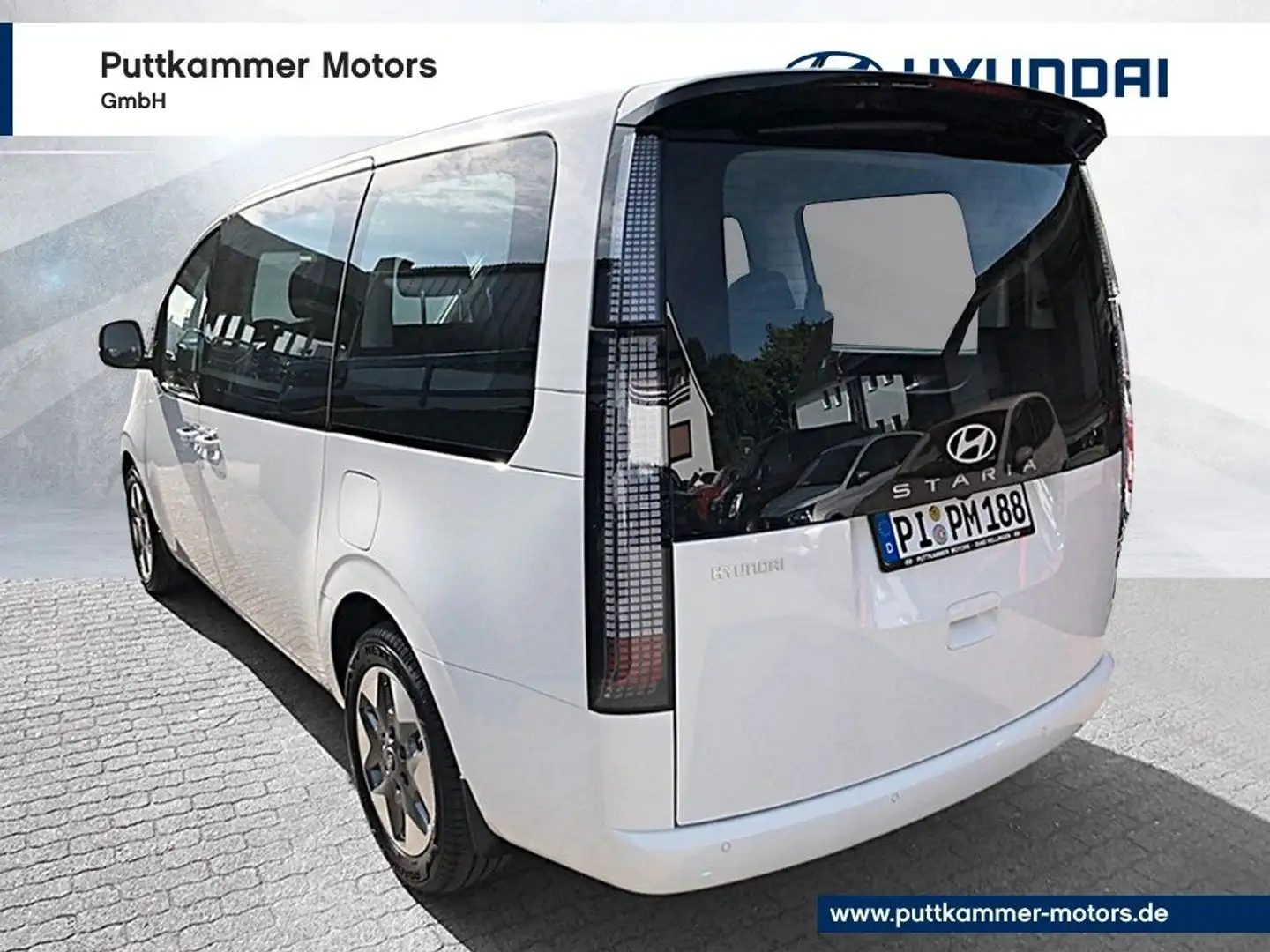 Hyundai STARIA 1.6 T-GDi Hybrid Navi/9-Sitzer/Trend Bianco - 2