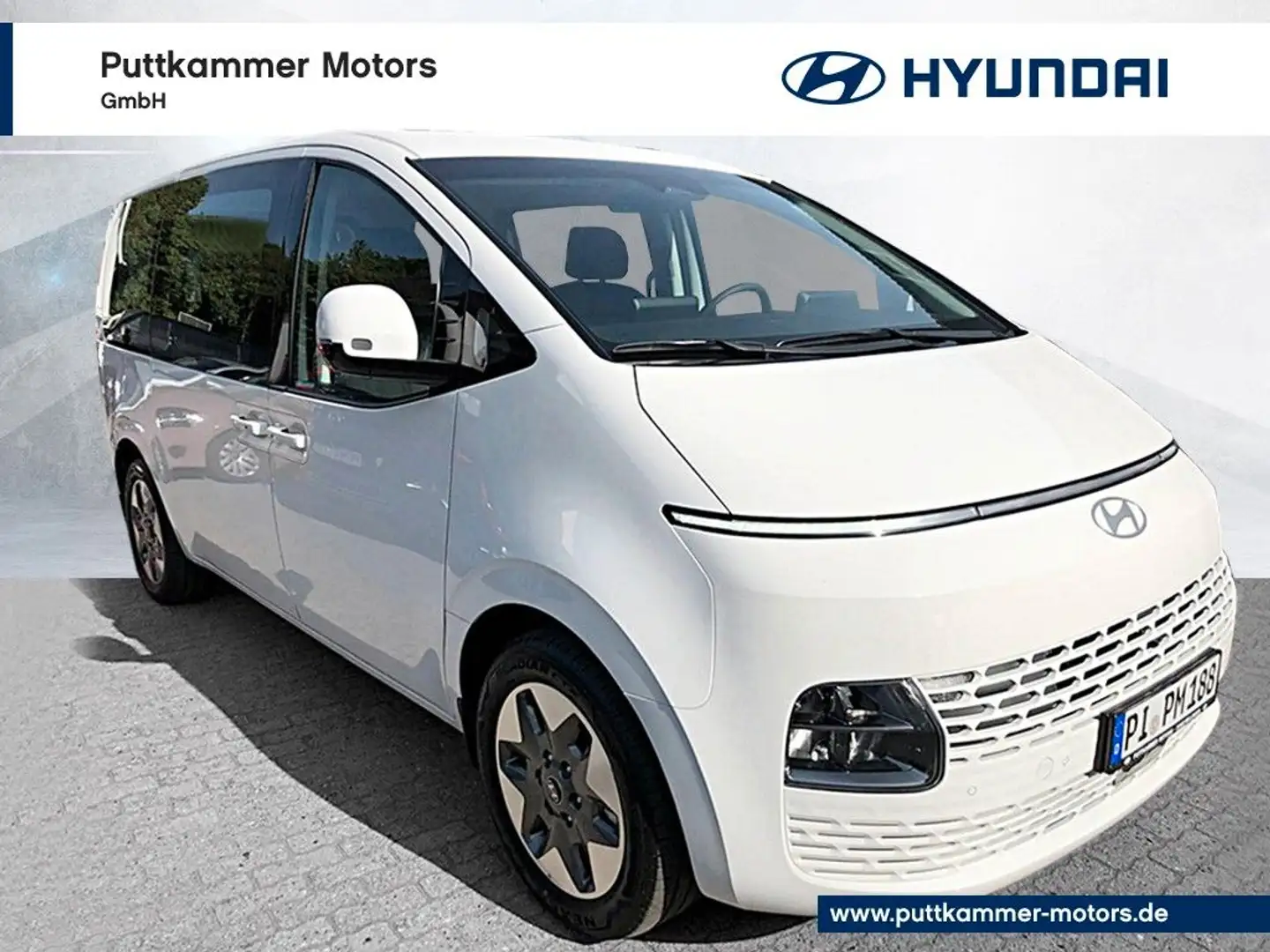 Hyundai STARIA 1.6 T-GDi Hybrid Navi/9-Sitzer/Trend Bianco - 1