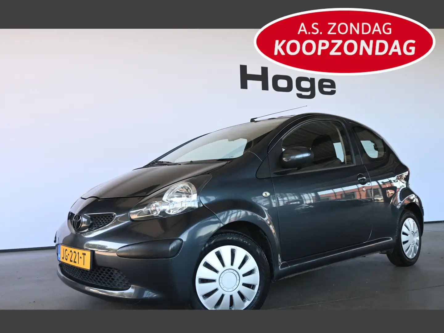 Toyota Aygo 1.0-12V Airco Elektrisch Pakket All in Prijs Inrui Gris - 1
