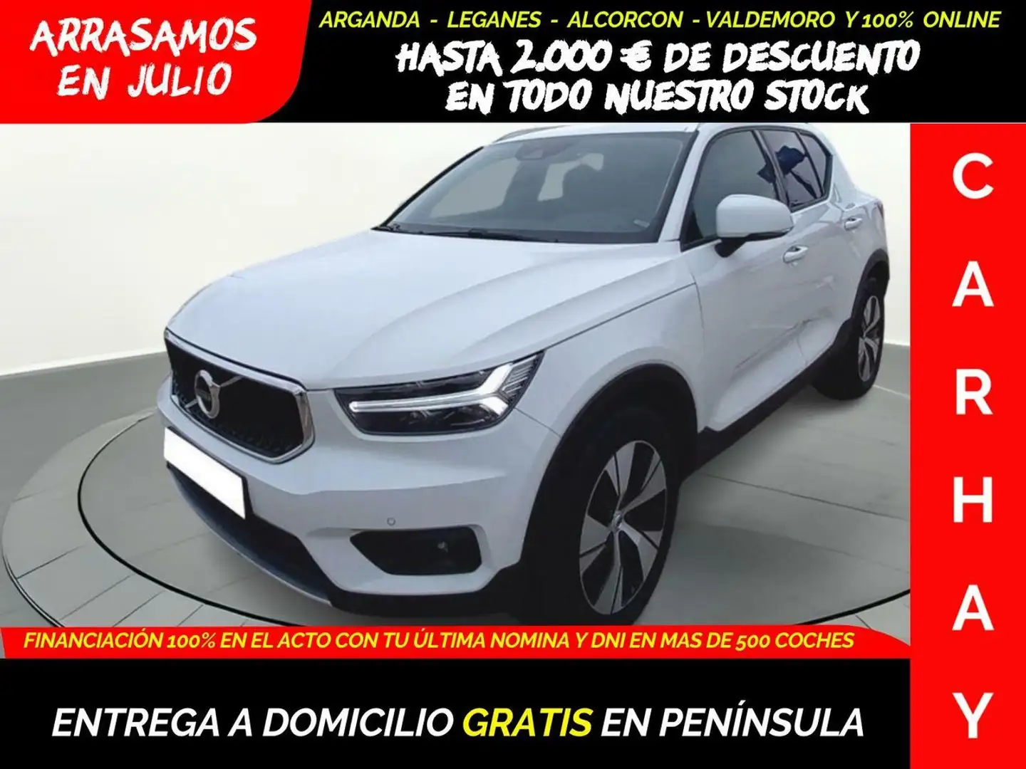 Volvo XC40 BUSINESS PLUS 2WD 2.0 D3 150CV MT6 E6DT Blanco - 1