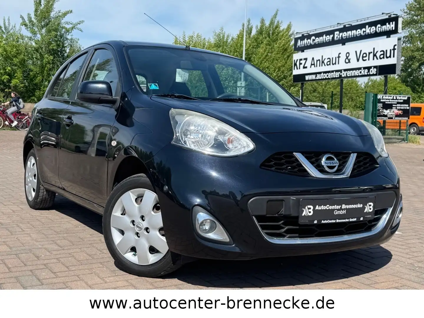 Nissan Micra Acenta*Navi*Allwetter*PDC*Tempomat* Schwarz - 1