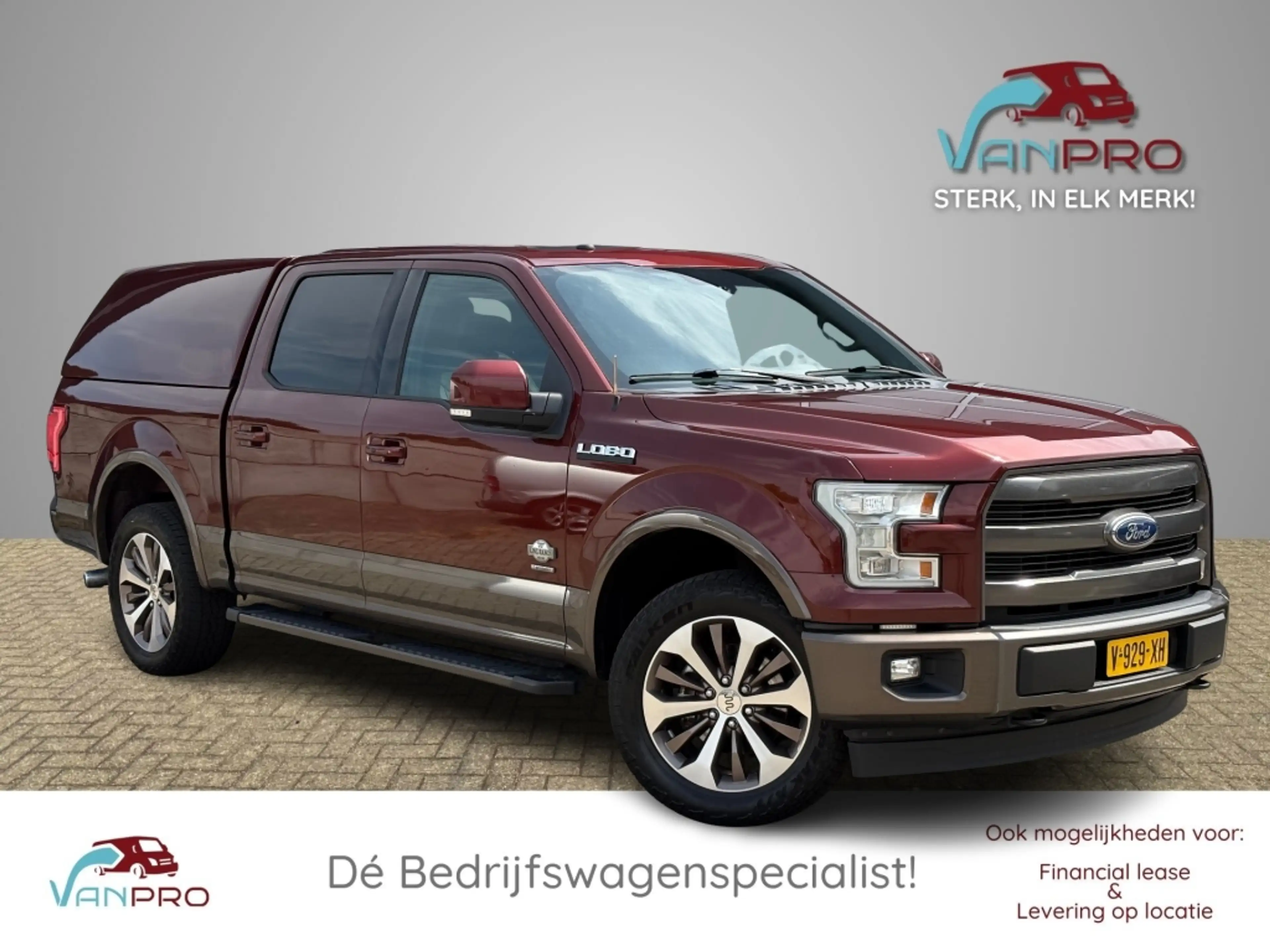 Ford F 150 3.5 V6 LPG 370PK EcoBoost SuperCrew Grijskenteken