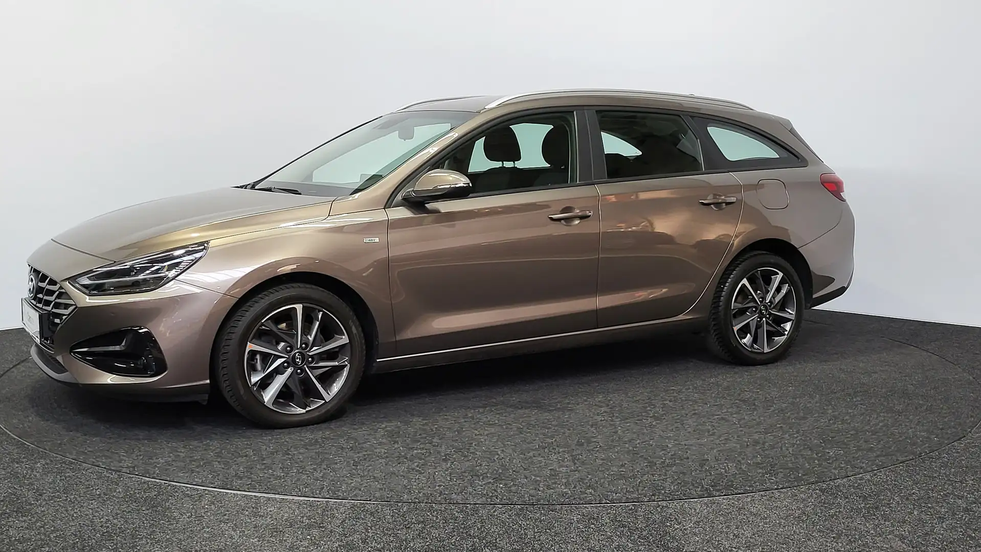 Hyundai i30 Wagon 1.0 T-GDi MHEV ~ Led ~ Navi ~ TopDeal ~ Beige - 1