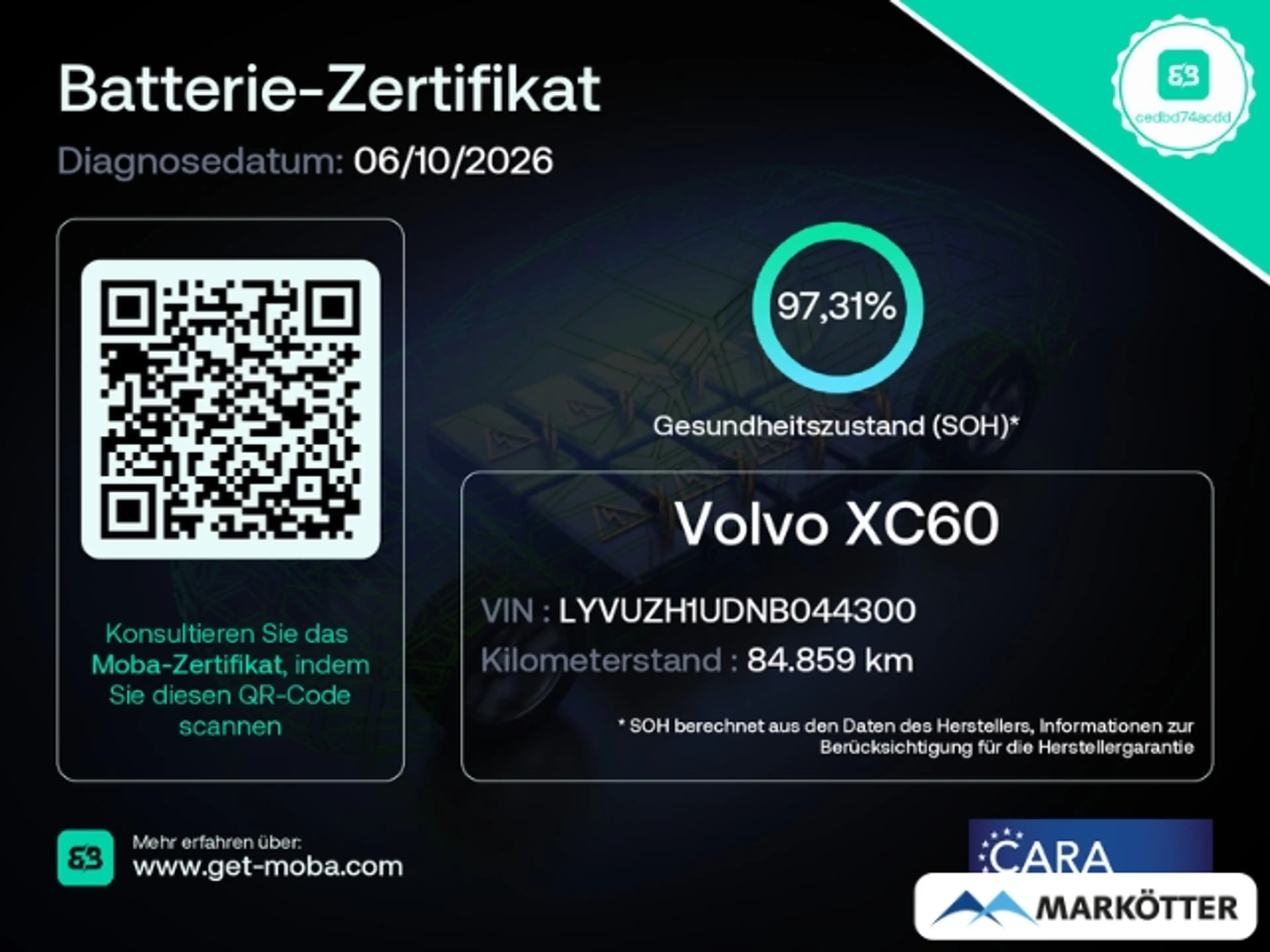 Volvo XC60 T6 AWD Recharge Plus Dark ACC/AHK/Luft/HUD — photo 2