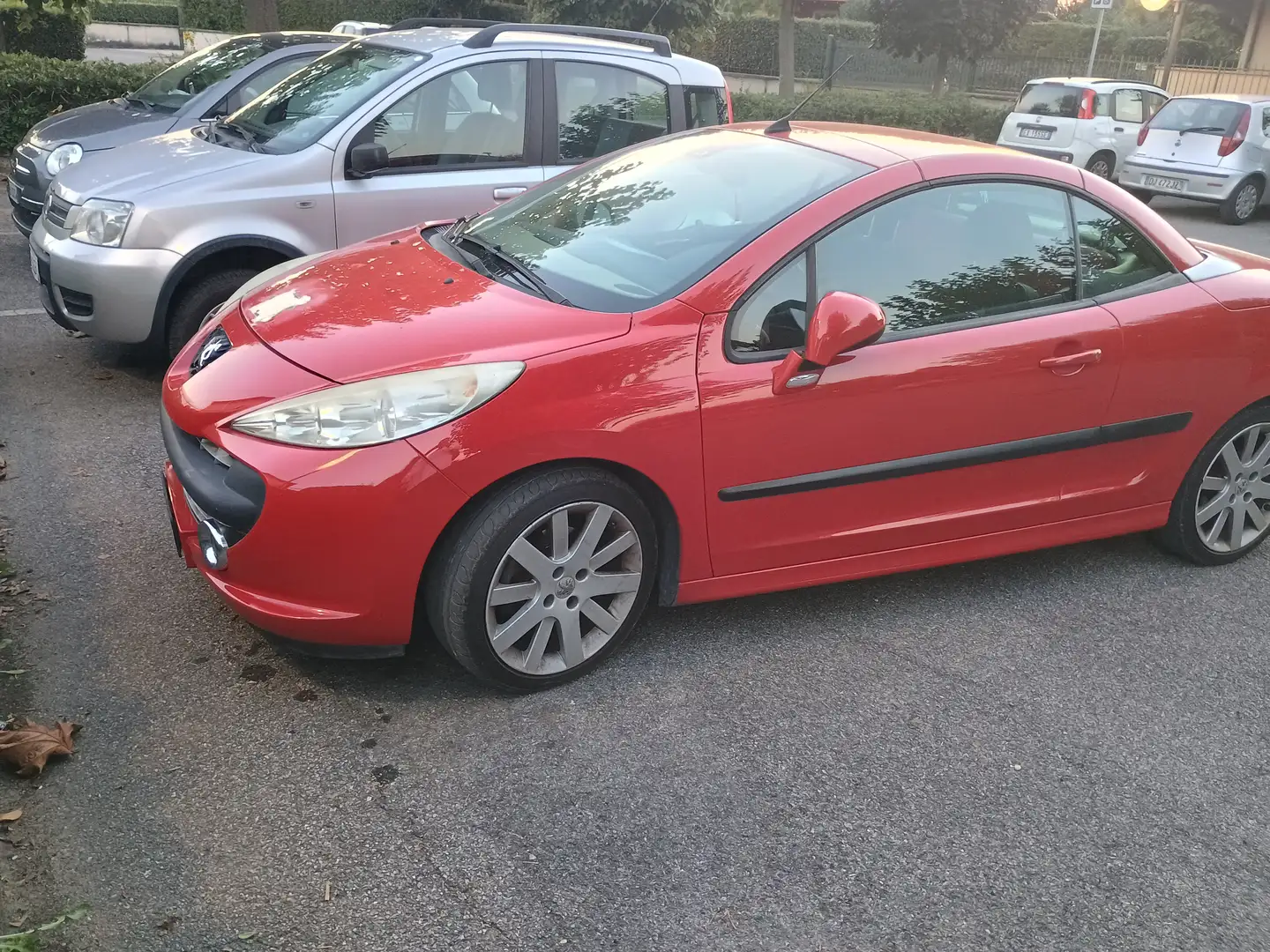 Peugeot 207 207 CC 1.6 thp 16v Feline 150cv Rosso - 1
