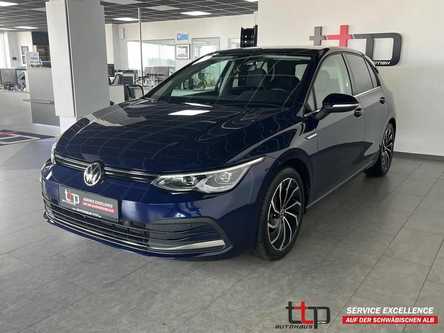 Volkswagen Golf 1.5 TSI Style Pano Memory Keyless Keyless Bleu - 1