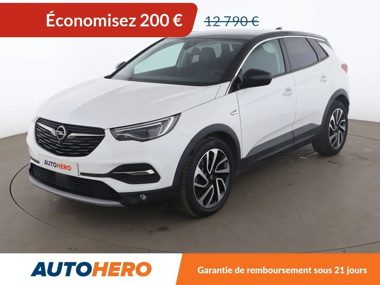 Opel Grandland X 1.2 Turbo Innovation Business Blanc - 1