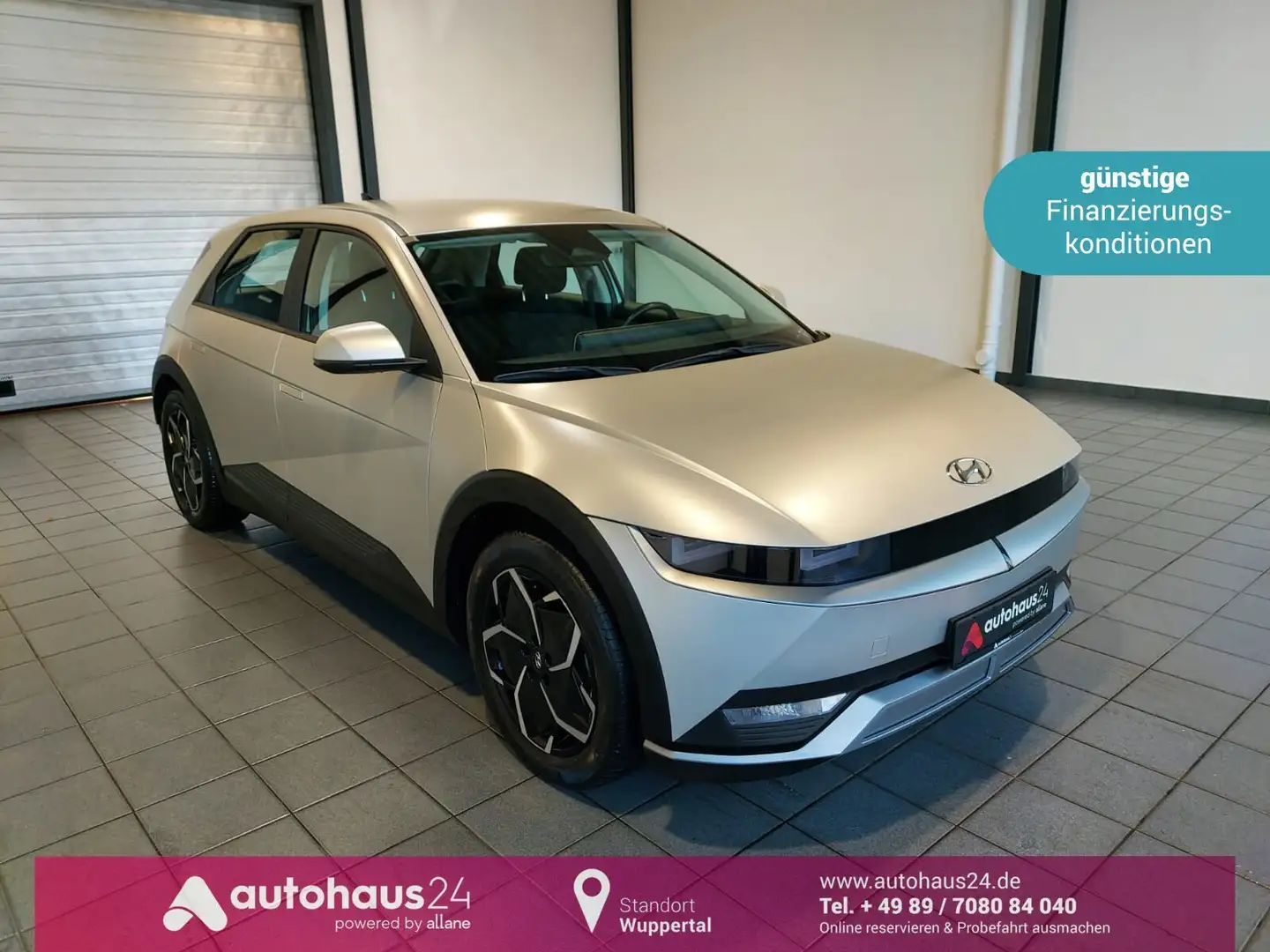 Hyundai IONIQ 5 Elektro 4WD 58 kWh|ACC|LED|Kamera Silber - 1