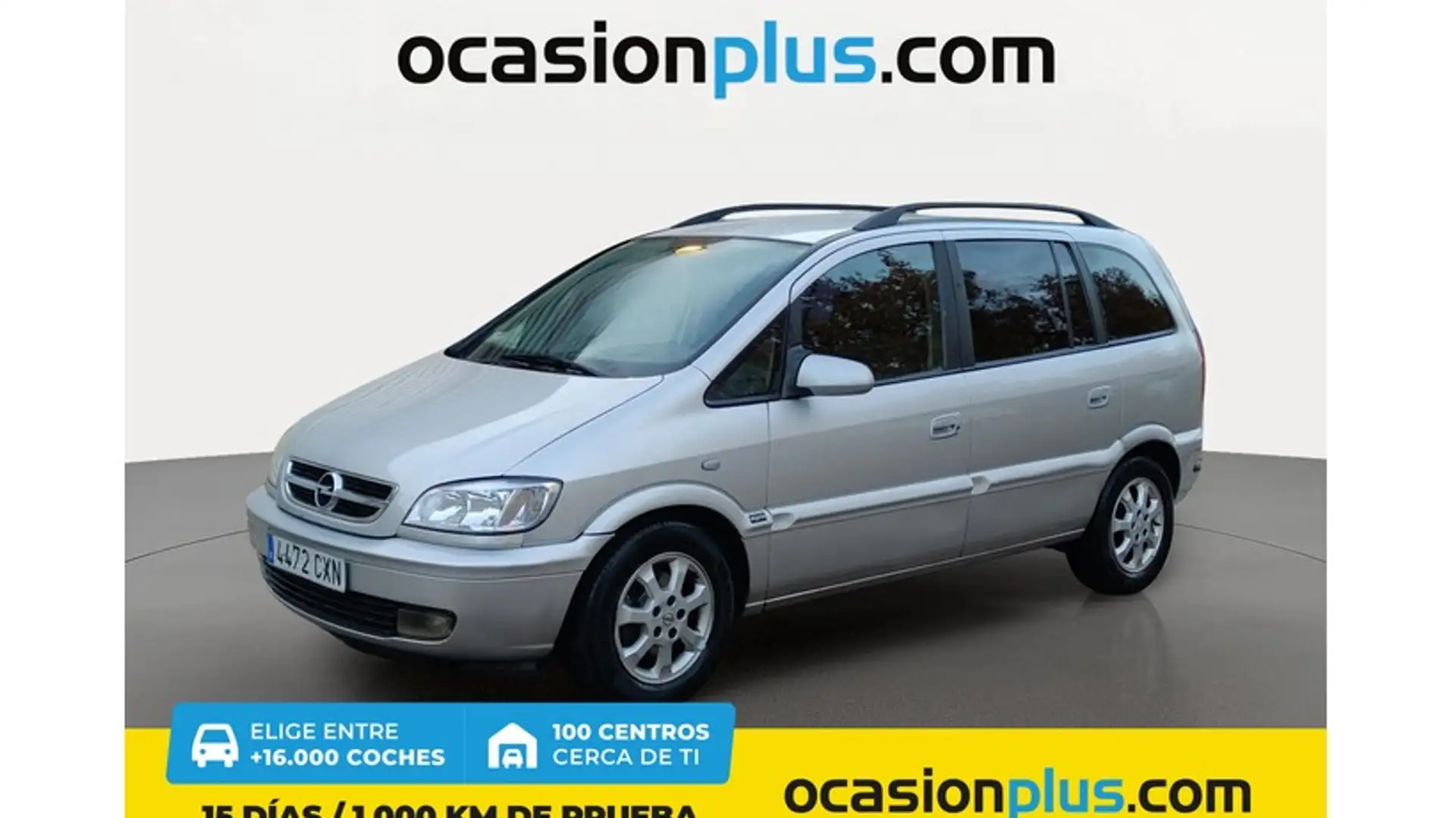 Opel Zafira 2.2Dti 16v Elegance Plateado - 1