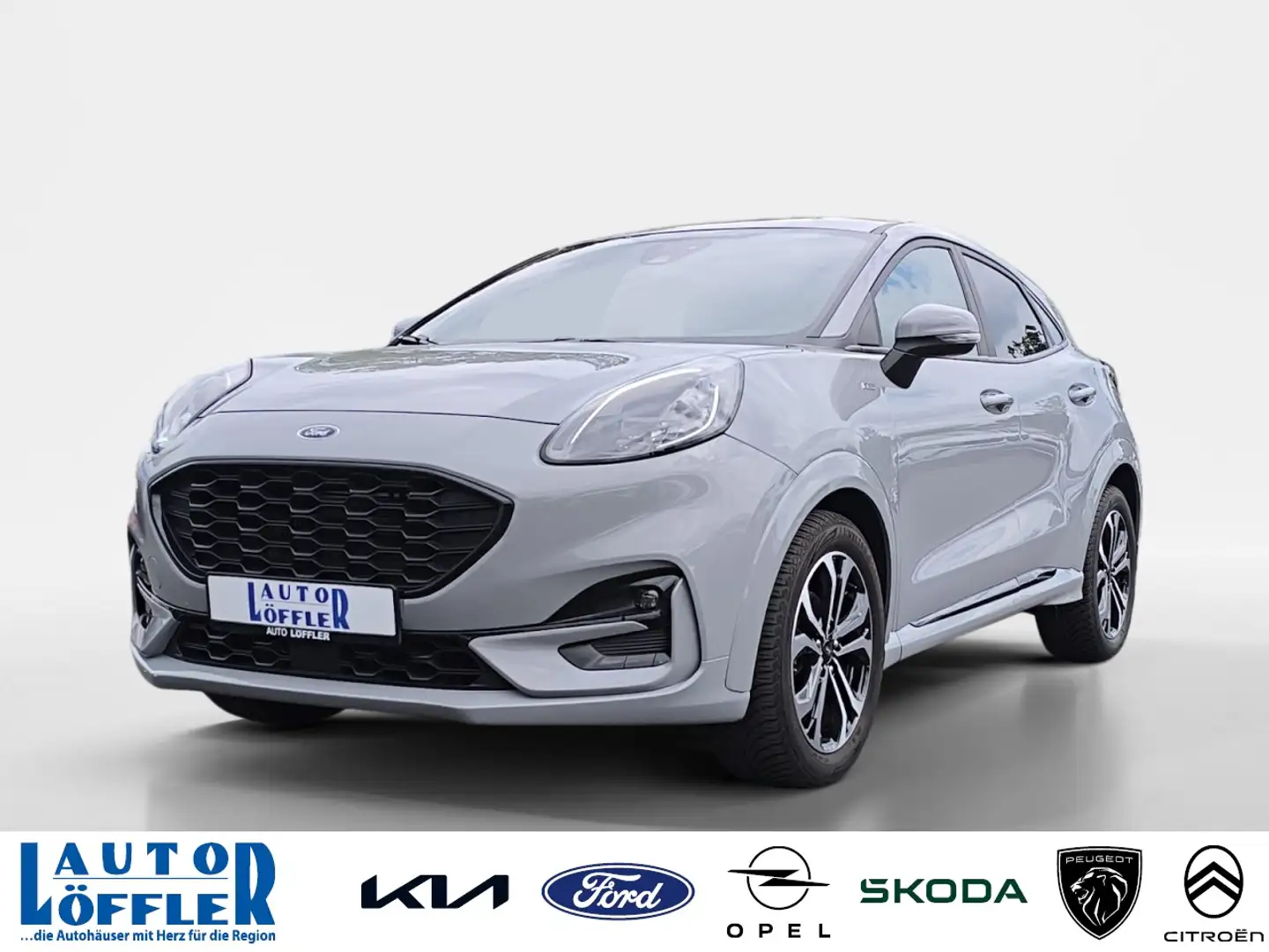 Ford Puma 1.0 ST-LINE MHEV Navi PDC SHZ FHZ Isofix Klima Grigio - 1