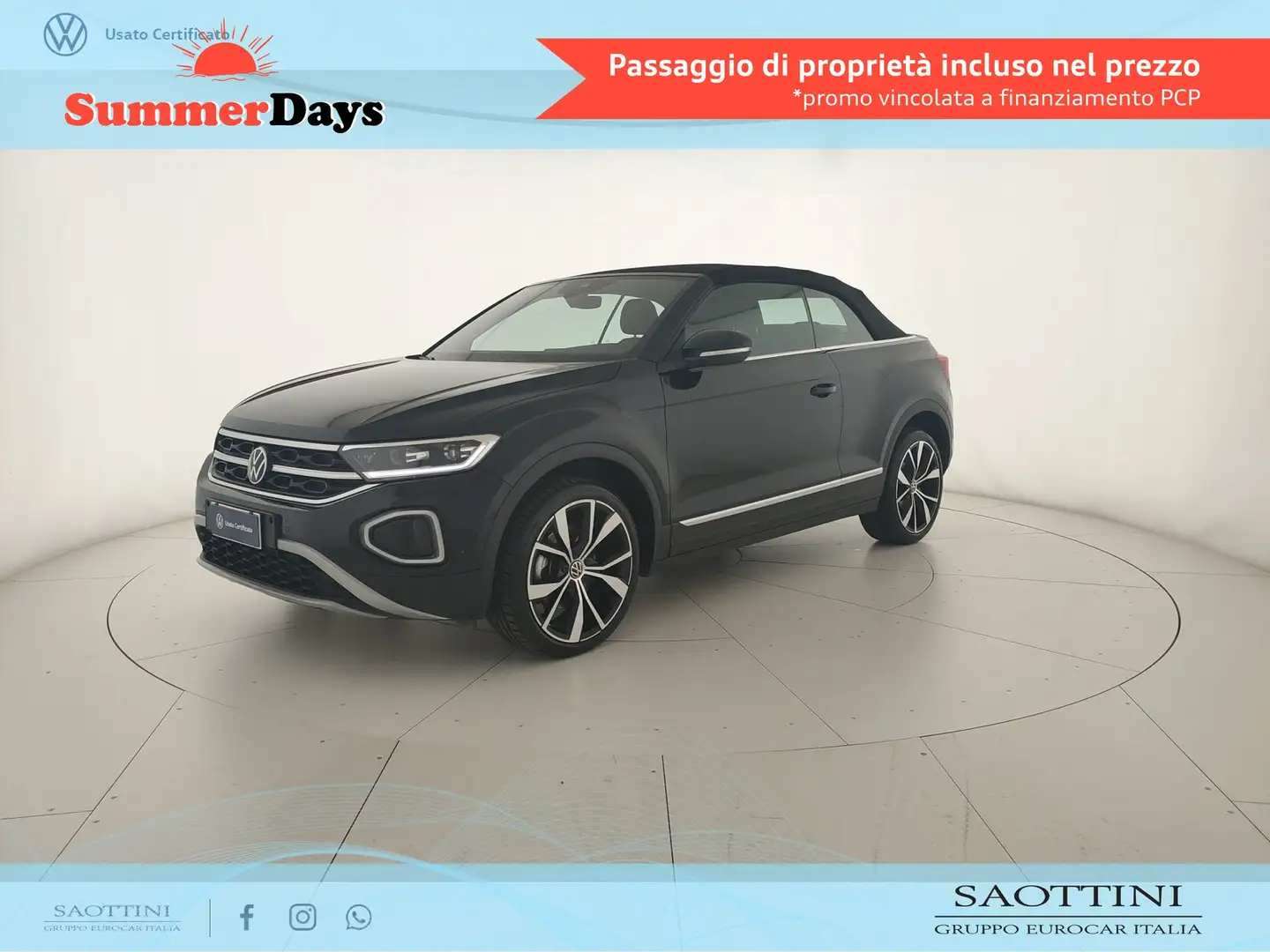 Volkswagen T-Roc Cabriolet 1.5 TSI Style DSG Negro - 1