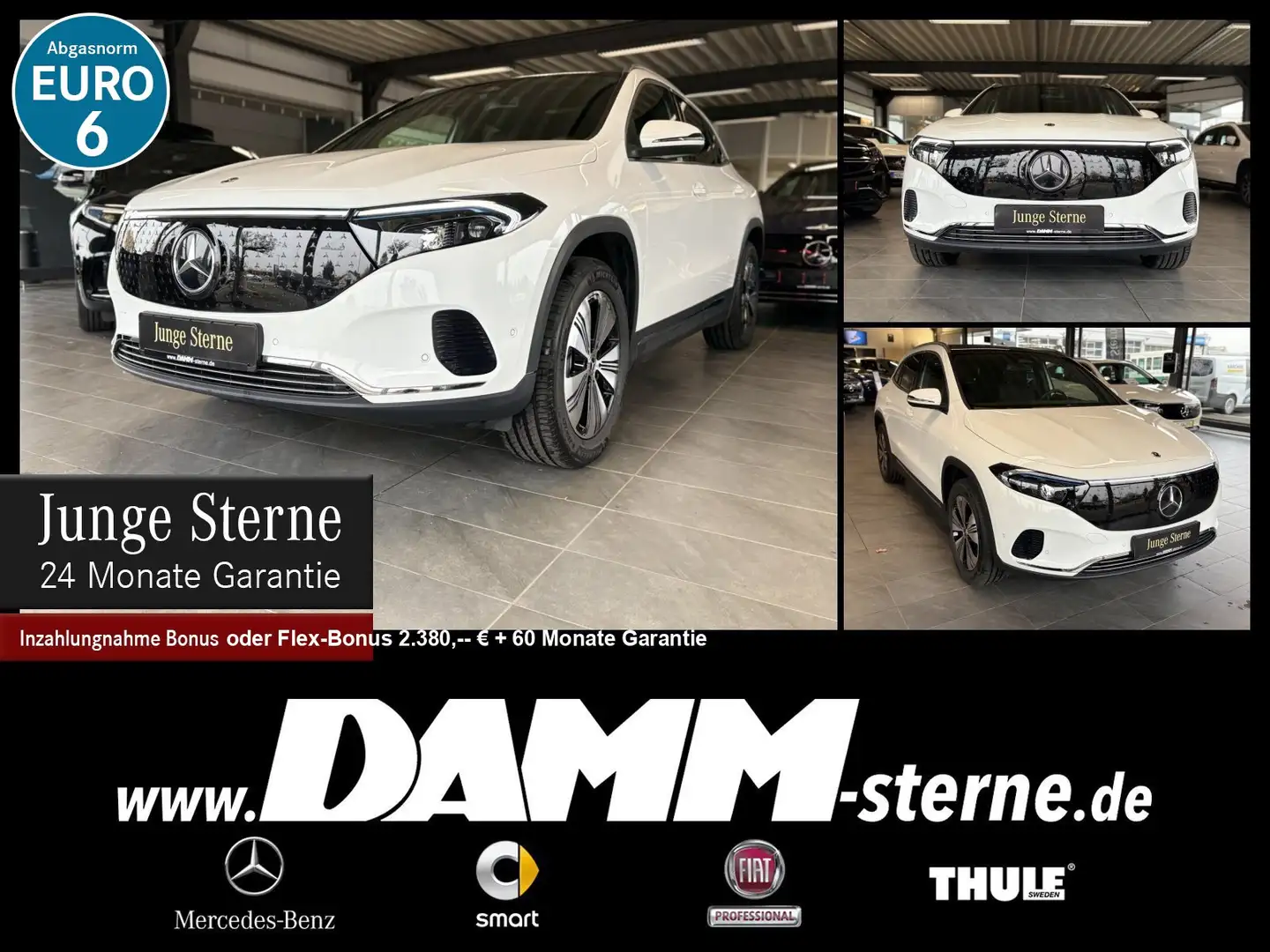 Mercedes-Benz EQA 250 EQA 250 Progressive Adv./Pano/Winter-P/WDG+ Flex Weiß - 1