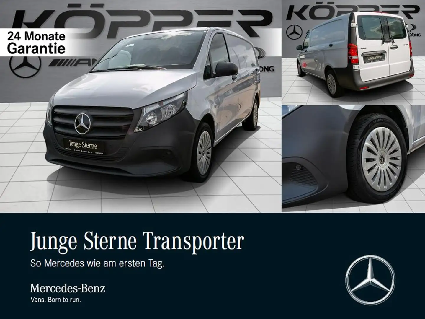Mercedes-Benz Vito 116 CDI Kasten L Automatik Kamera Sitzhzg. Blanc - 1