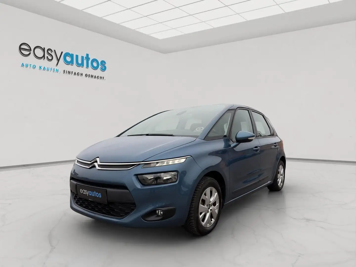Citroen C4 SpaceTourer Picasso BHDi 120 6-Gang Seduction TEMPOMAT;BLUETO Blau - 1