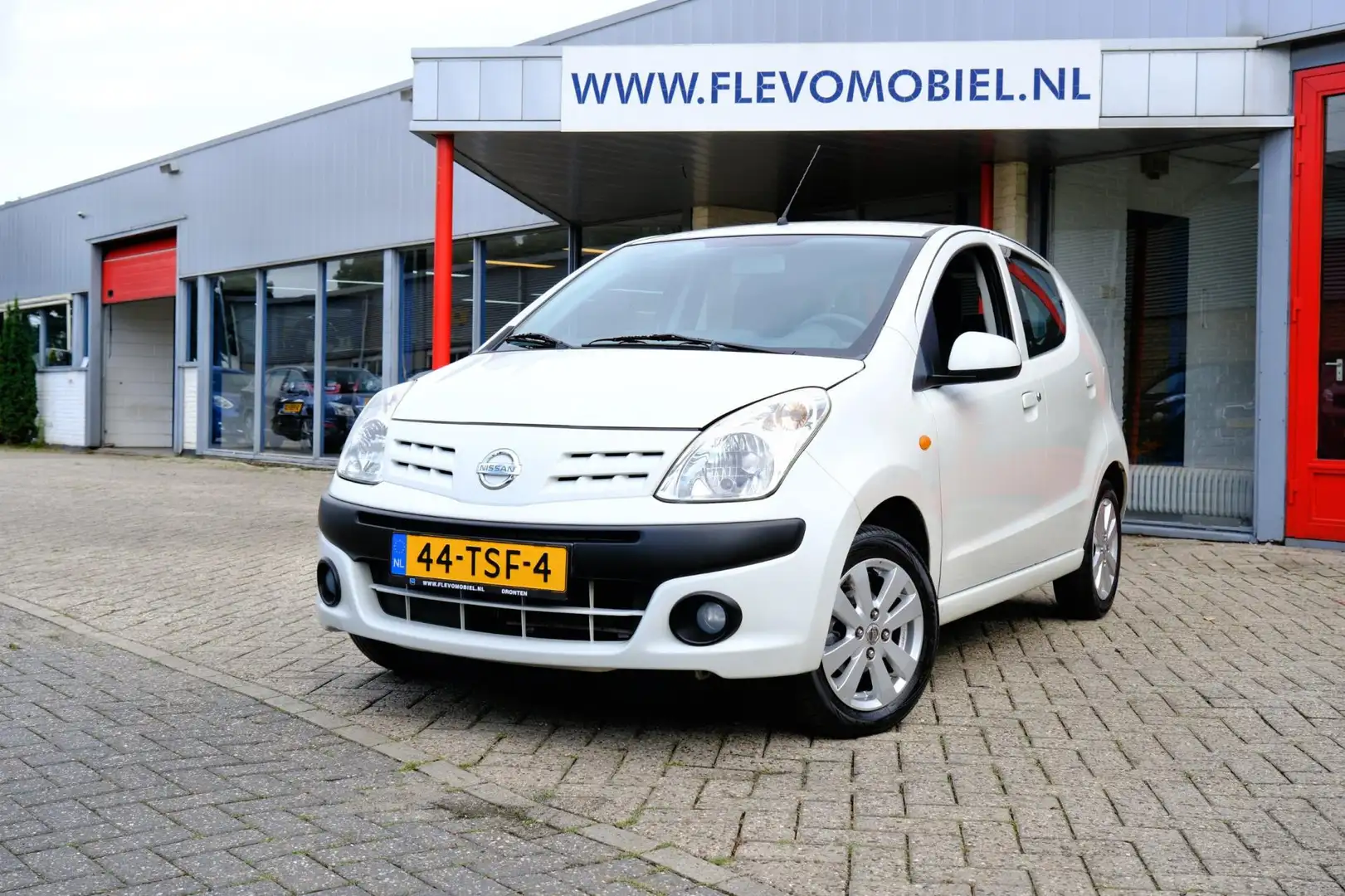 Nissan Pixo 1.0 Look 5-drs Airco|LMV Wit - 1