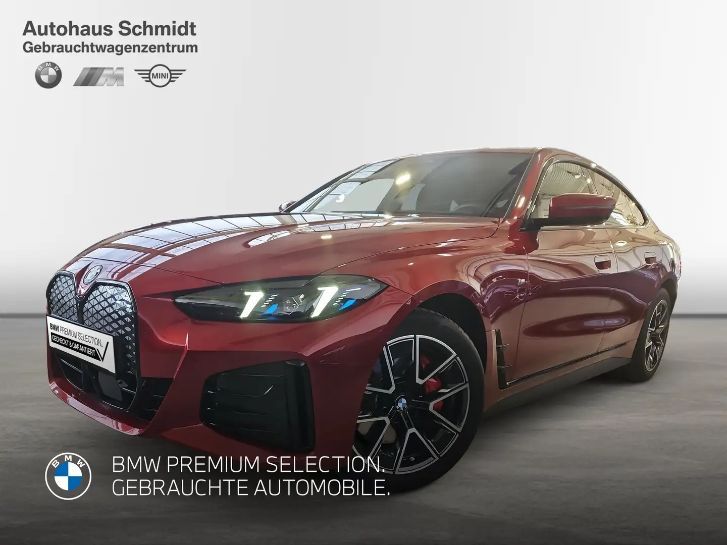 BMW i4 xDrive40 Gran Coupé 442€ netto/mtl.*M Sportpaket P Rot - 1