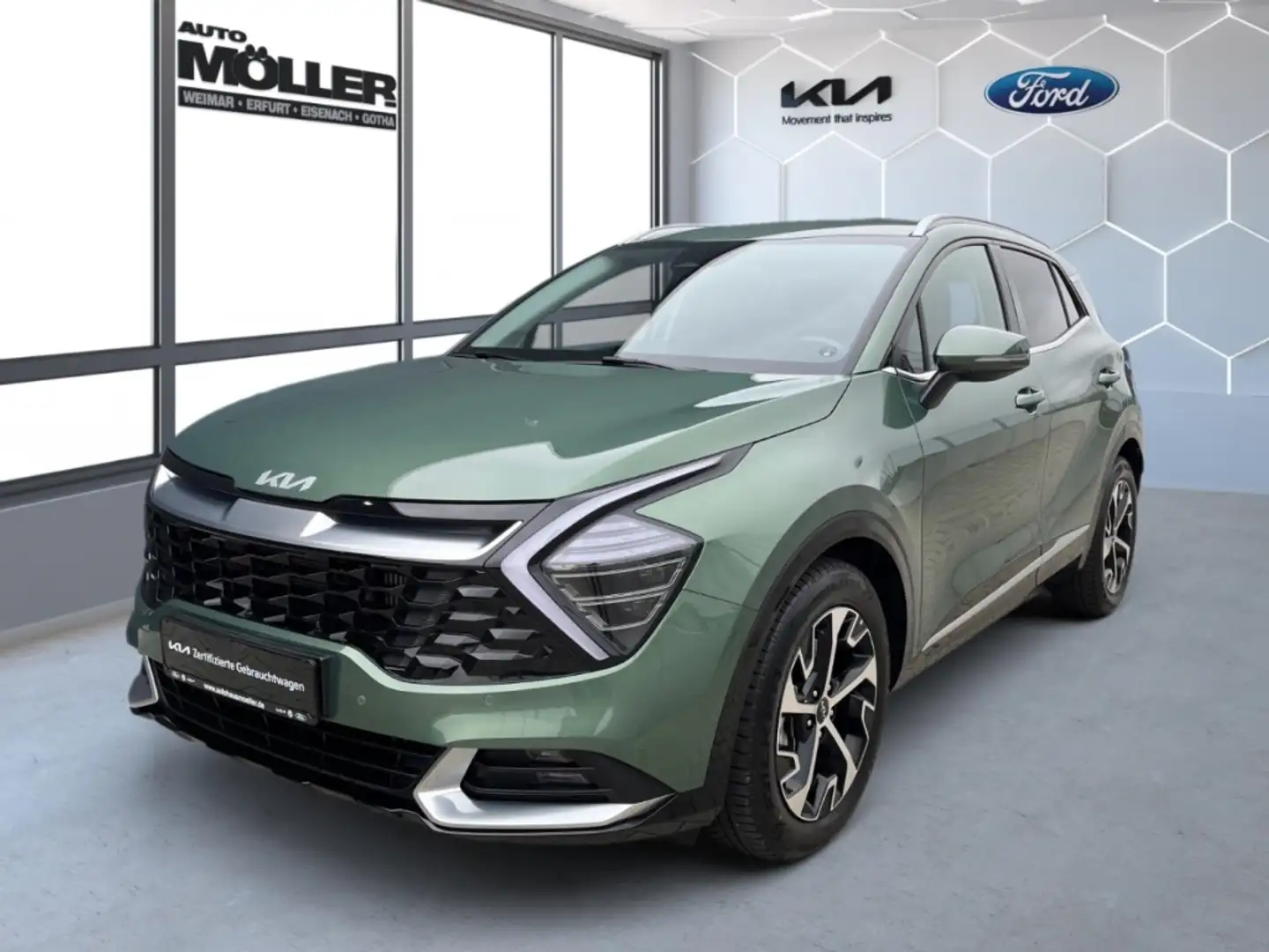 Kia Sportage 1.6T Spirit DCT7 Kamera Navi LED Vert - 2