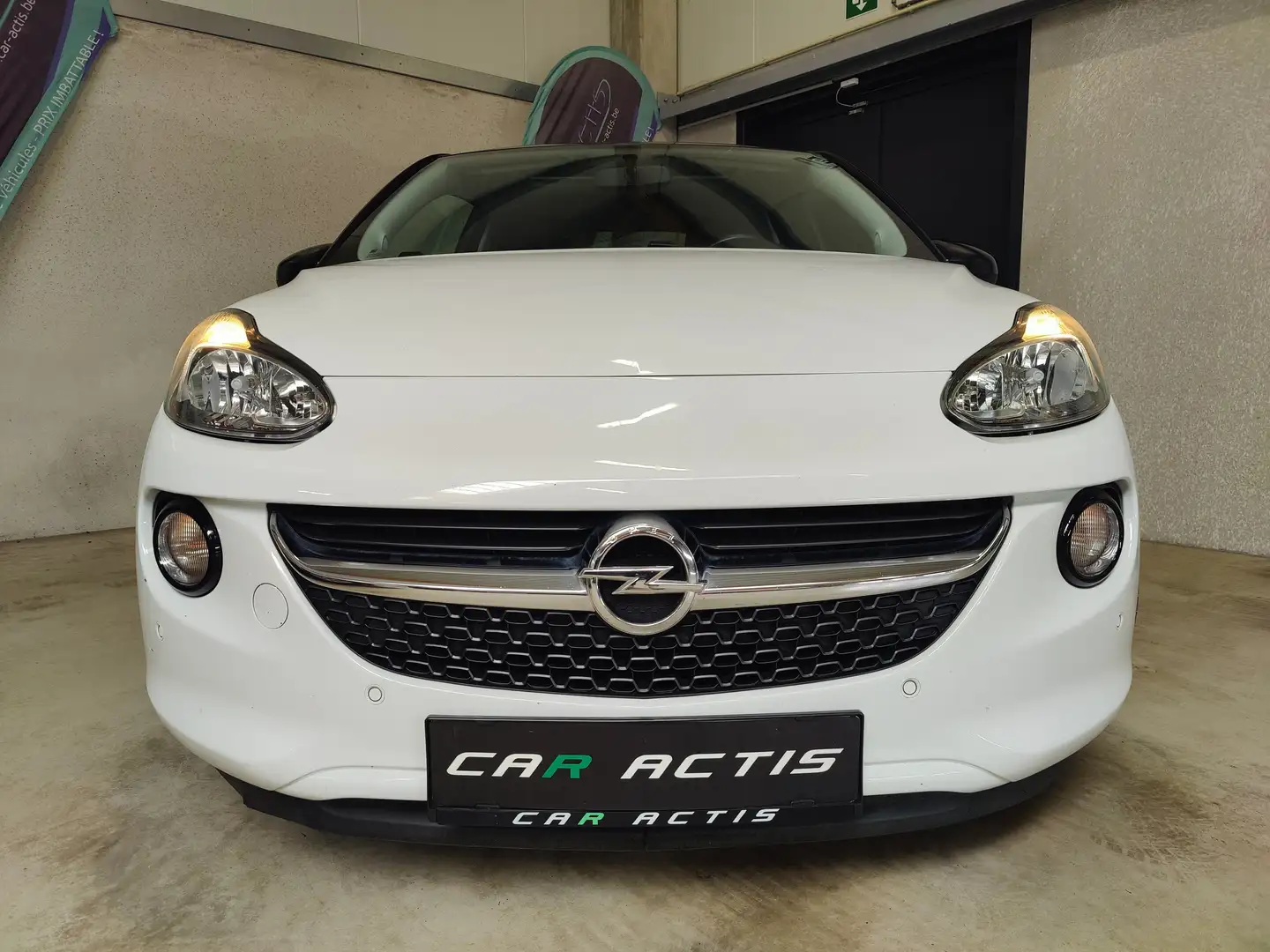 Opel Adam Adam 1.2 Glam - CAPTEUR - CLIM.AUT - CRUISE - PANO Blanc - 2