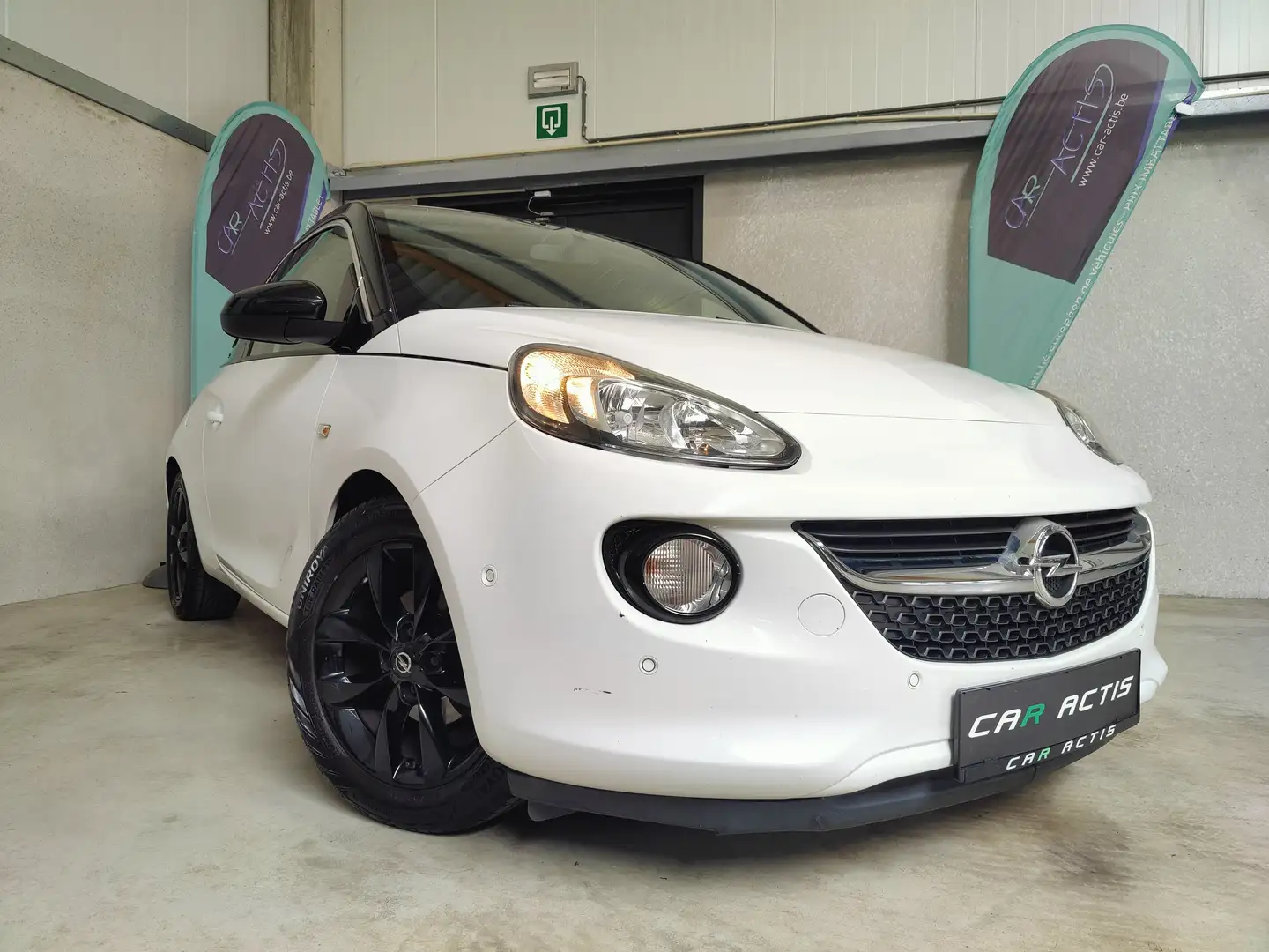 Opel Adam Adam 1.2 Glam - CAPTEUR - CLIM.AUT - CRUISE - PANO Blanc - 1
