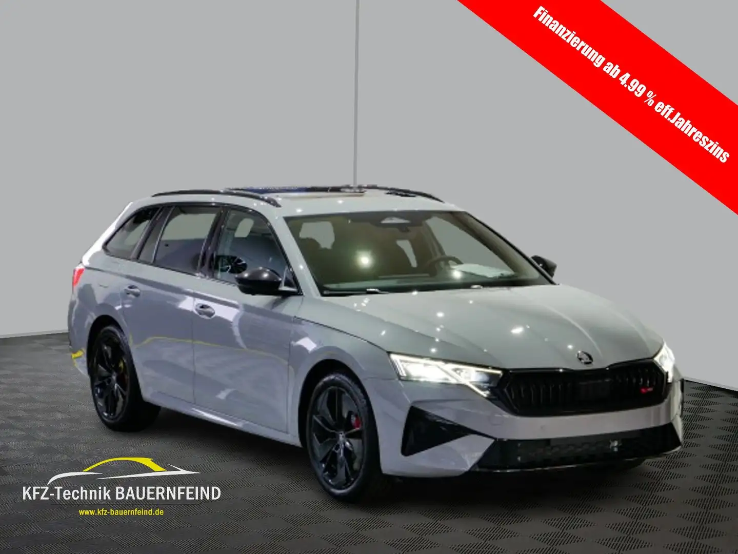 Skoda Octavia Combi RS 2.0 TSI PANO AHK CANTON Grau - 1