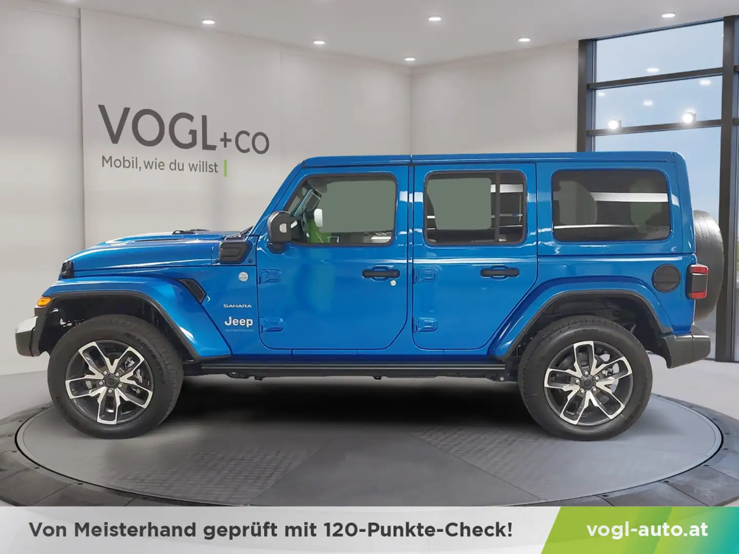 Jeep Wrangler Sahara Plug-In Hyb MY24-2,0 PHEV 380 Blau - 2