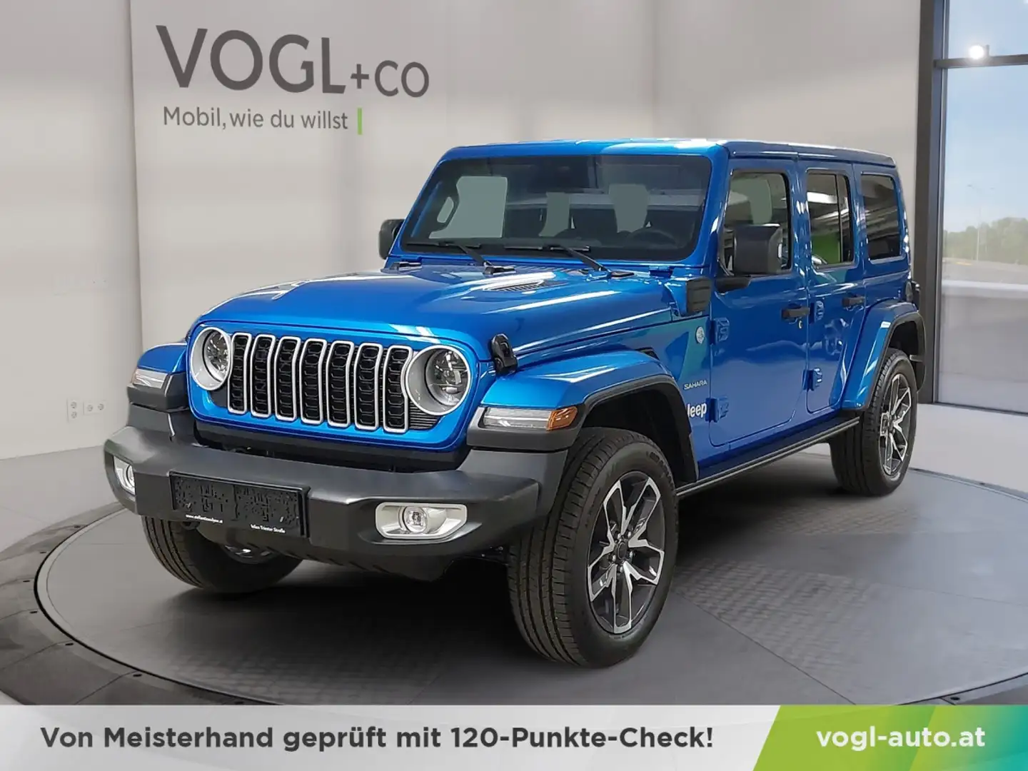 Jeep Wrangler Sahara Plug-In Hyb MY24-2,0 PHEV 380 Blau - 1