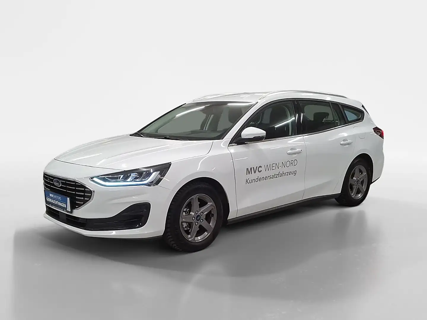 Ford Focus Turnier 1,0 EcoBoost Hybrid Titanium Weiß - 1