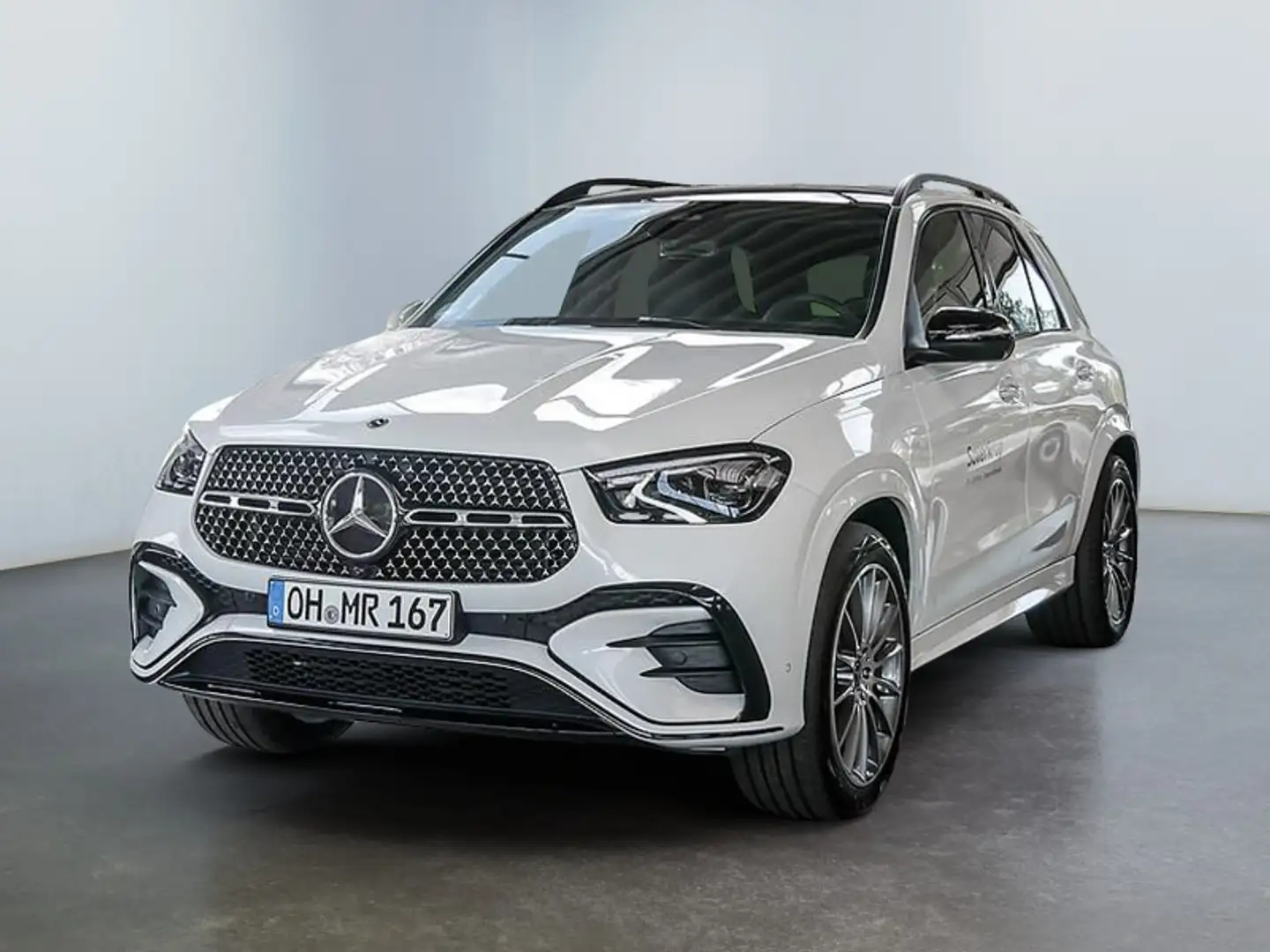 Mercedes-Benz GLE 450 d 4M AMG BURM NIGHT WIDE MEMO MULTI 360 Weiß - 2