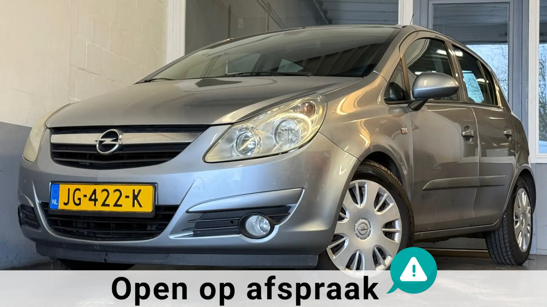 Opel Corsa 1.2-16V Essentia|NweAPK|Airco|5Deurs|Cruise| Grau - 1