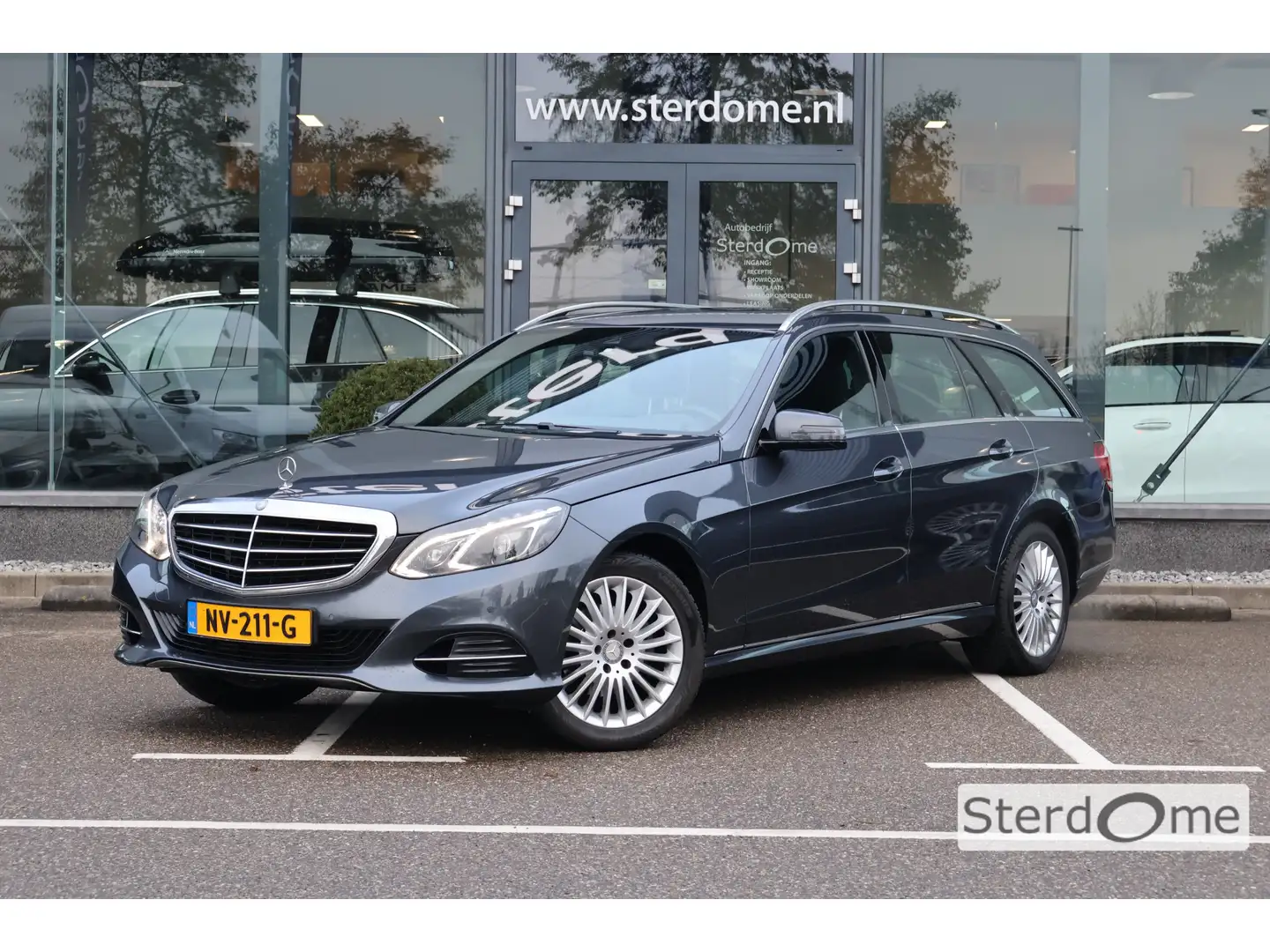 Mercedes-Benz E 200 Estate Ambition Elegance l Airconditoning l Afneem Gris - 1