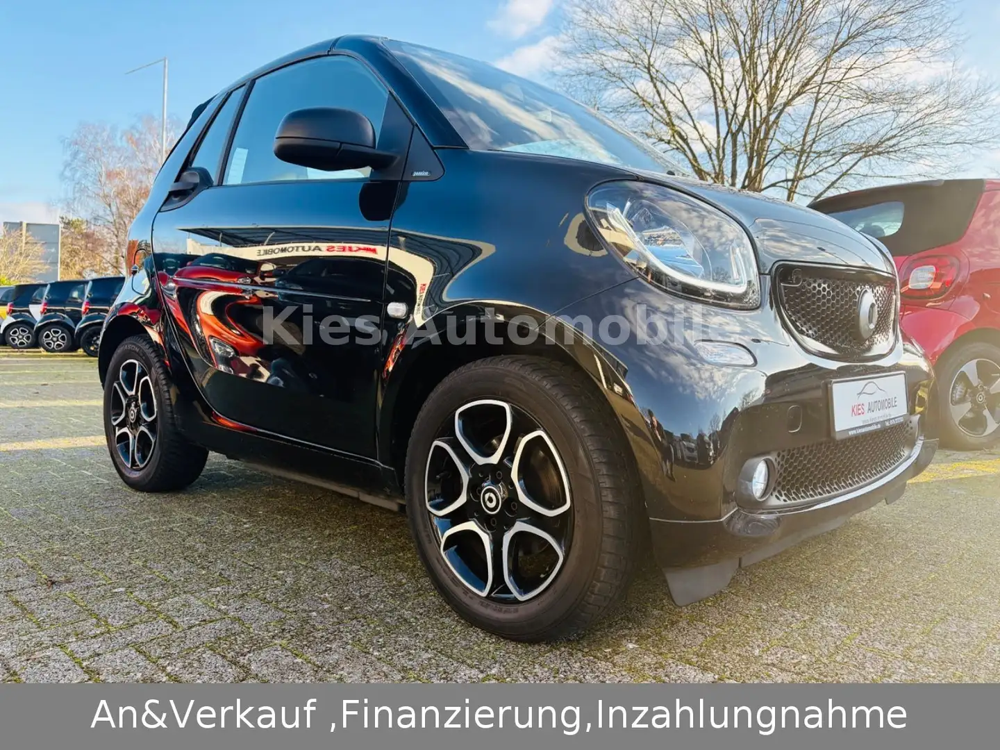 smart forTwo Cabrio Passion 90Ps AUTOM/NAVI/SITZH/KLIM Noir - 2
