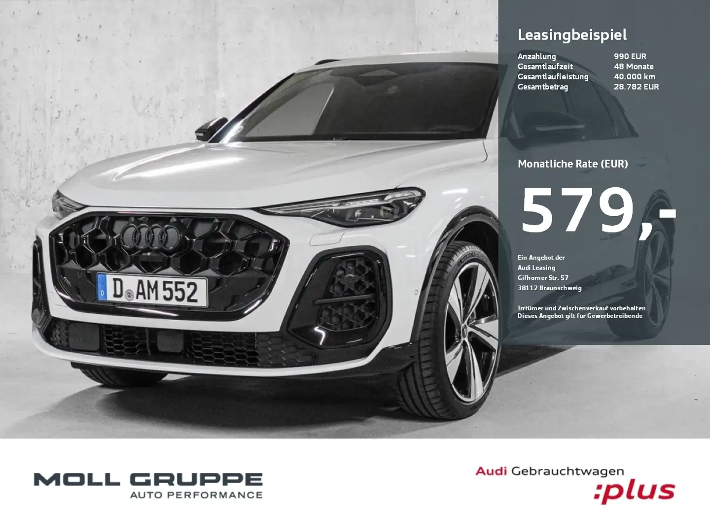 Audi Q5 S line TDI quattro Weiß - 1