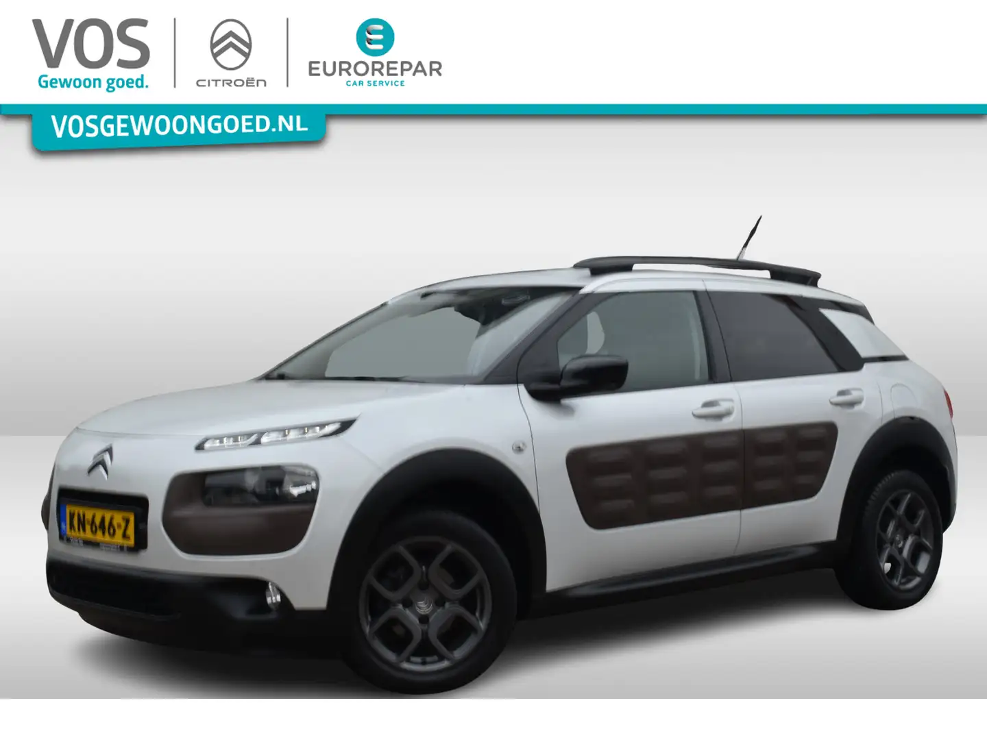 Citroen C4 Cactus PureTech 82 ETG | Automaat Shine Navi | Airco | Tr Blanc - 1