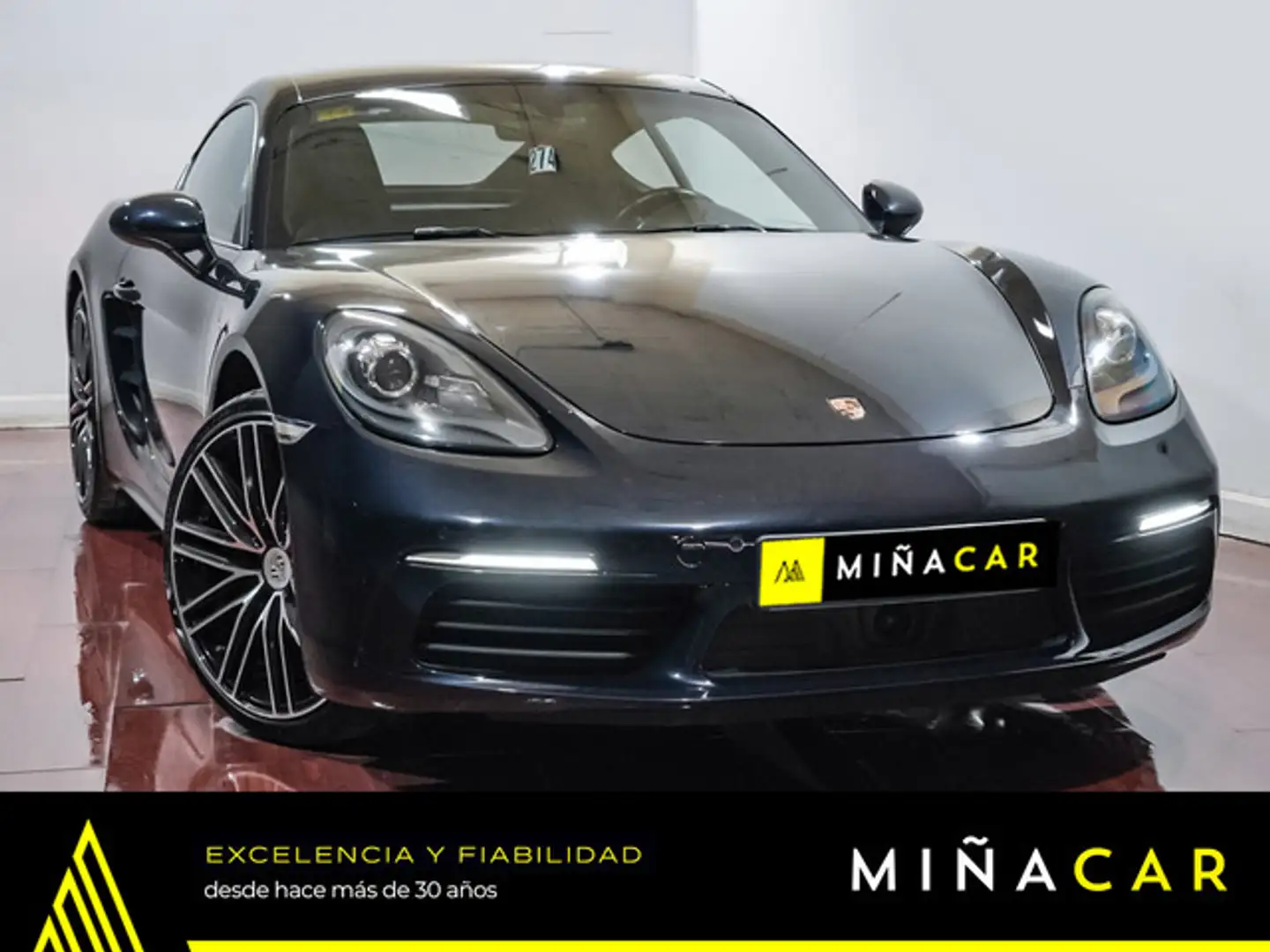 Porsche Cayman Modrá - 1
