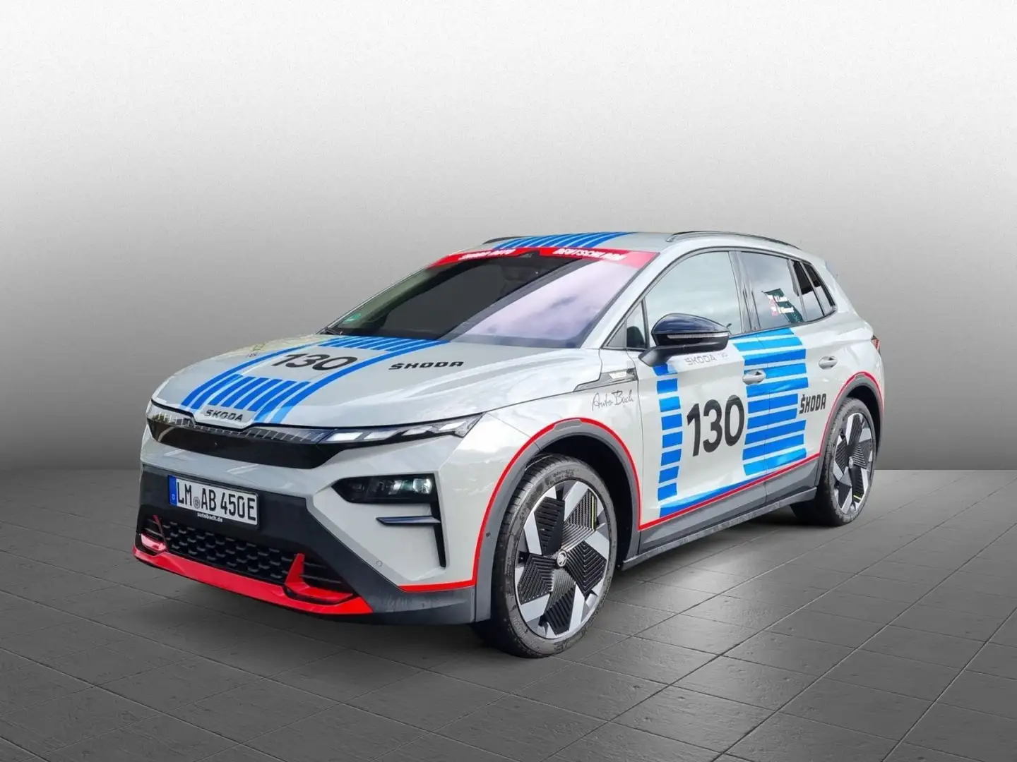 Skoda Elroq RS 4x4 Navi LED Standhzg HuD ACC AHK Grau - 1