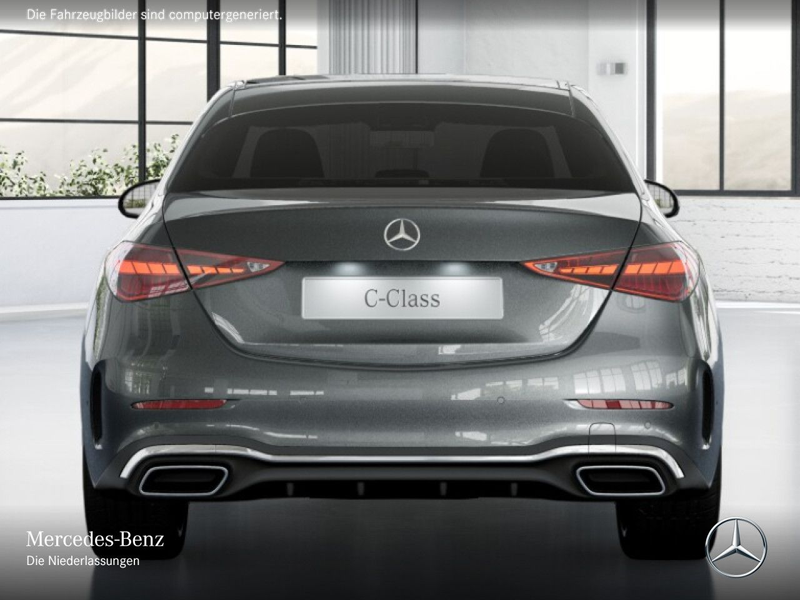 Mercedes-Benz C 180 AMG+PANO+360+BURMESTER+TOTW+KEYLESS+9G — photo 9