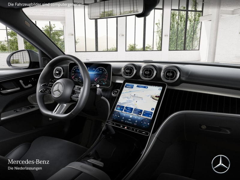 Mercedes-Benz C 180 AMG+PANO+360+BURMESTER+TOTW+KEYLESS+9G — photo 11