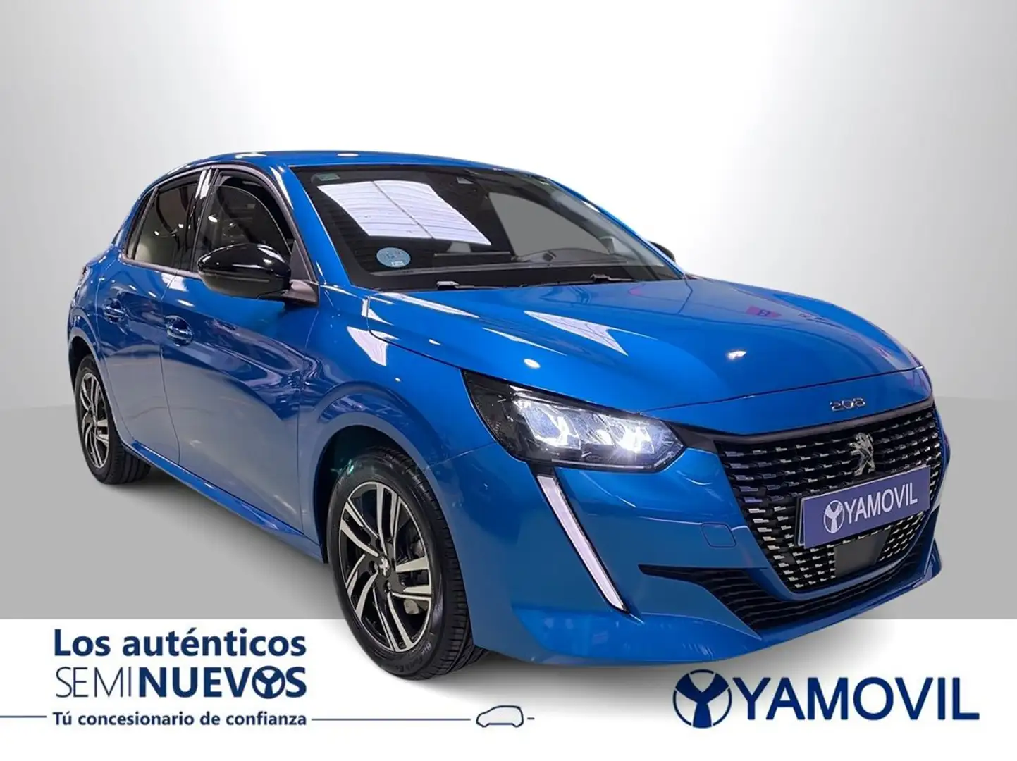Peugeot 208 1.2 Puretech S&S Allure Pack 100 Azul - 2