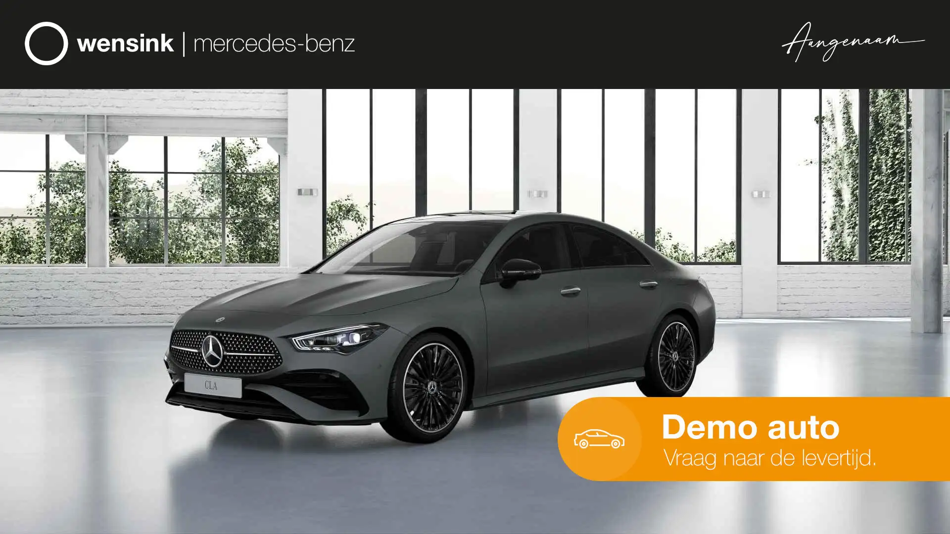 Mercedes-Benz CLA 180 Business Solution AMG |Panoramaschuifdak | Premium Grijs - 1