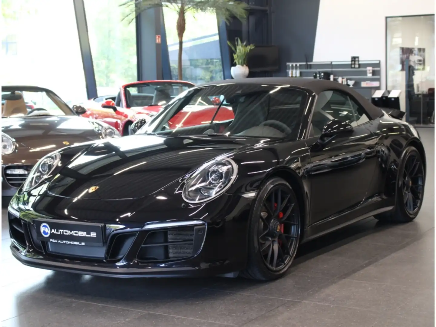 Porsche 991 Carrera GTS Cabriolet 3.0 Mwst*Carbon Fekete - 1
