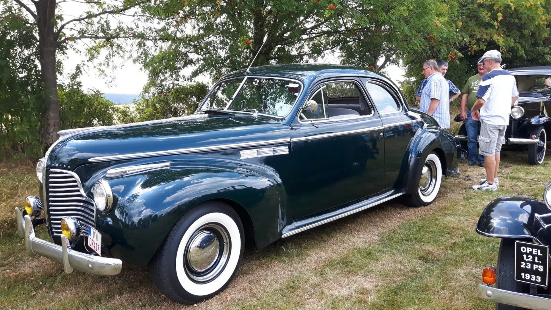 Buick 1940 Business Coupe 8 Zylinder Top Zustand VHB Groen - 1