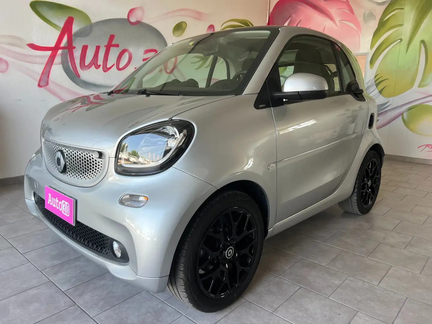 smart forTwo Fortwo 1.0 Brabus Style 71cv twinamic Argento - 1