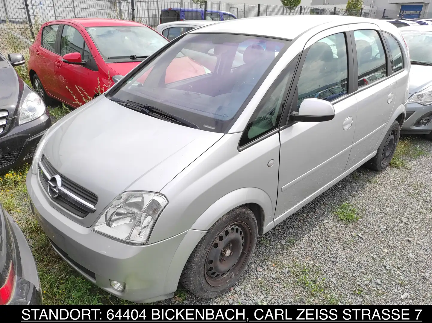Opel Meriva A 1.6 16V *TÜV 5-25* EURO-4 KLIMA ALLWETTER ZV Silber - 1
