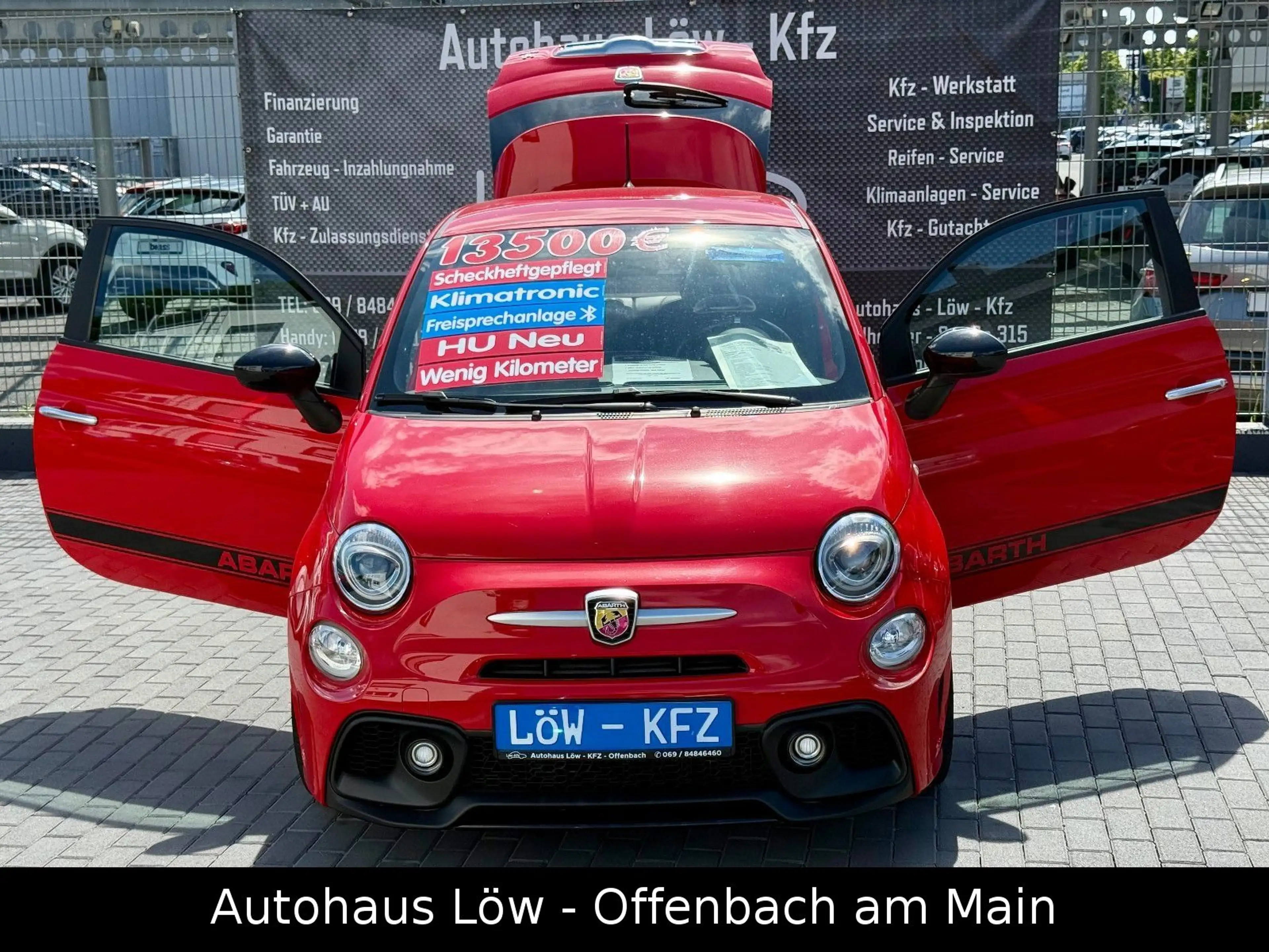 Abarth 500 595 Turismo TOP ZUSTAND SCHECKHEFT TÜV NEU