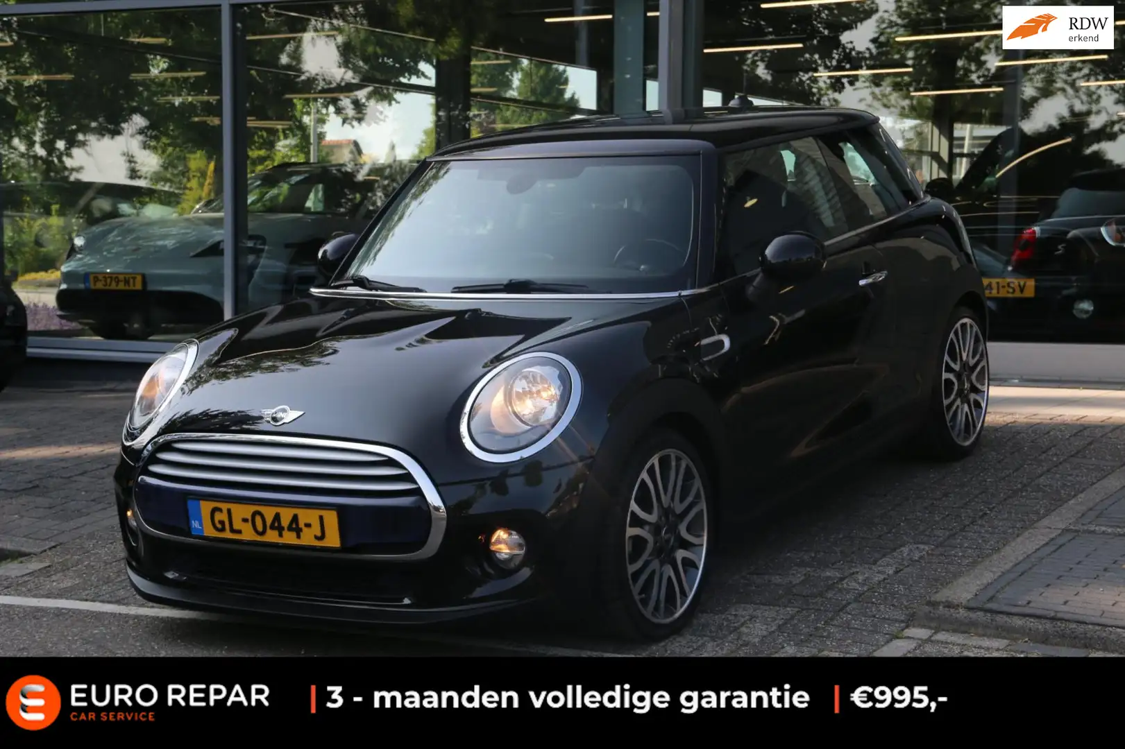 MINI Cooper Mini 1.5 NL-AUTO DEALER OND. NAVI ! Noir - 1