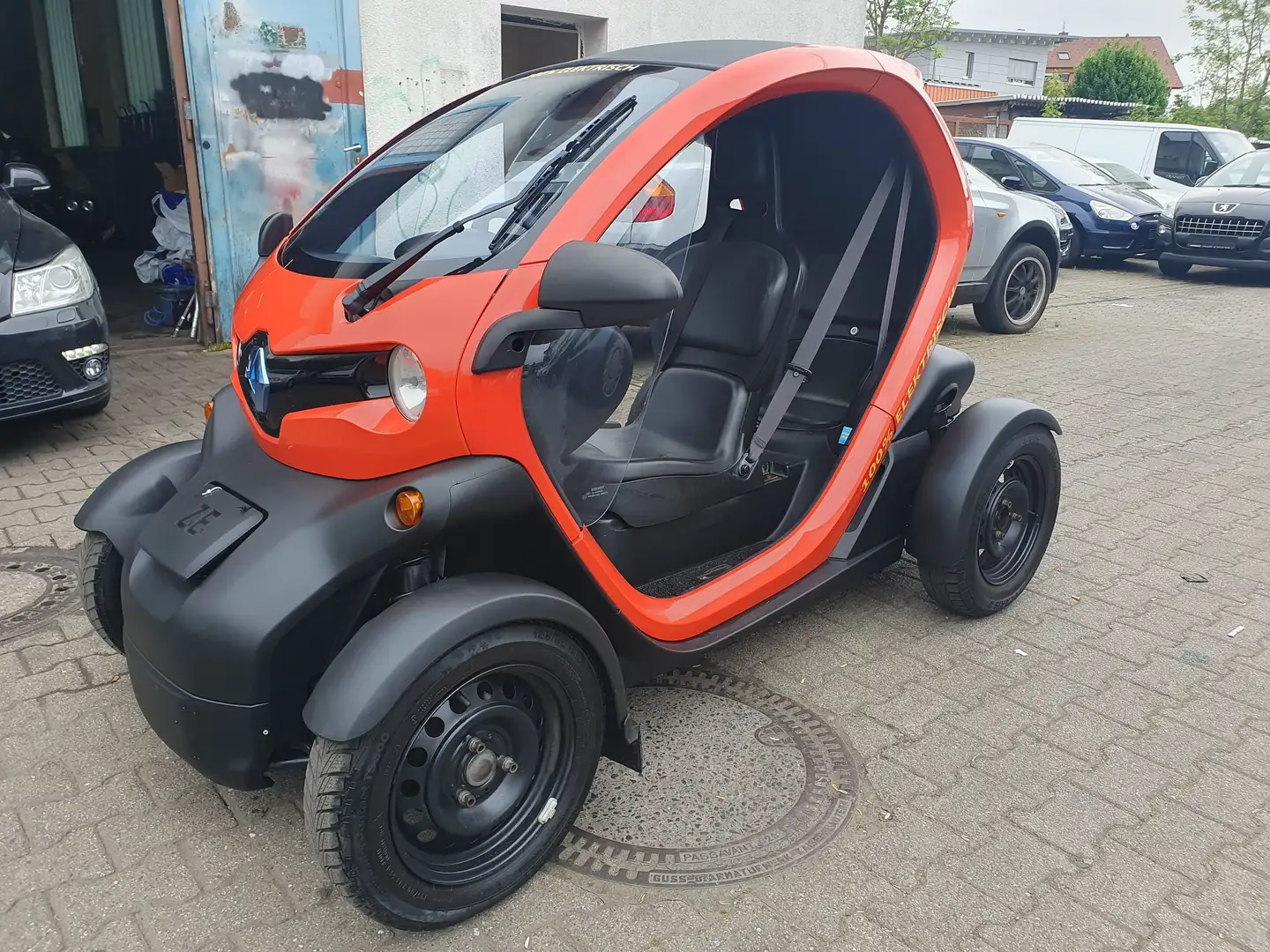 Renault Twizy Mit Batterie Urban  80 Elektro Automatik Orange - 1